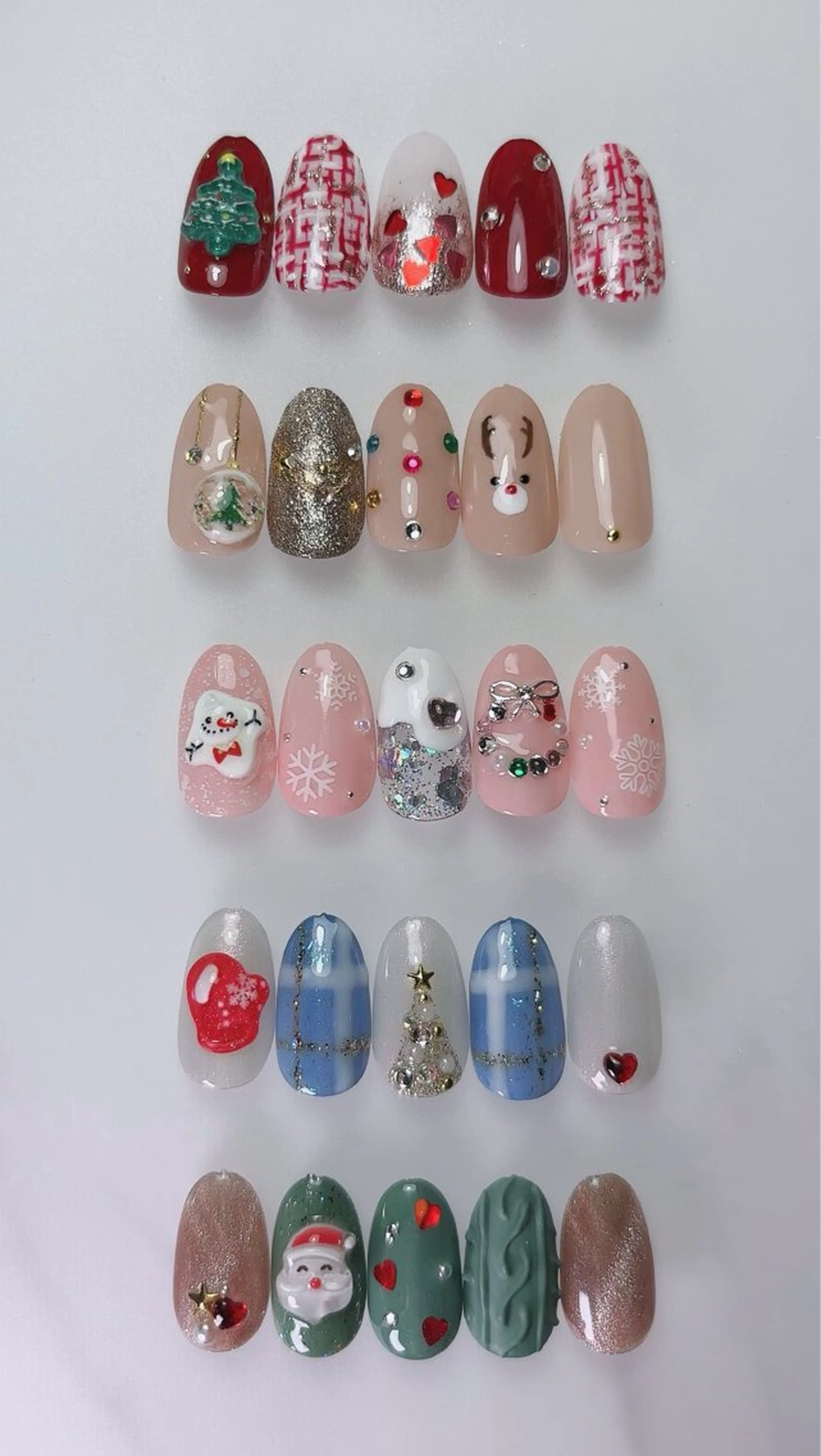 ネイル 冬ネイル クリスマス nailsalon Questのネイルデザイン