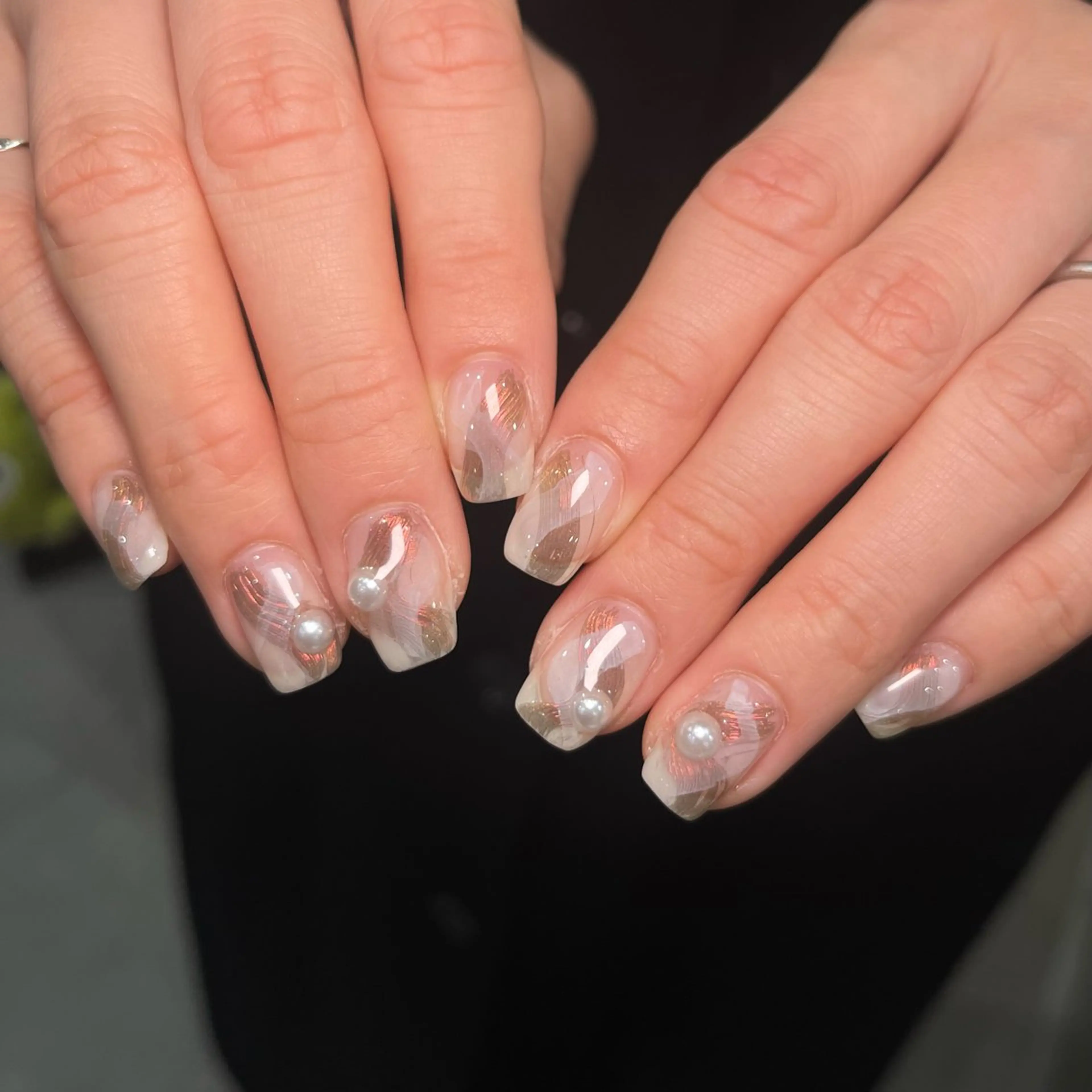 ネイル ハンドネイル Cleo 名古屋駅店 🖤EMIRIのネイルデザイン