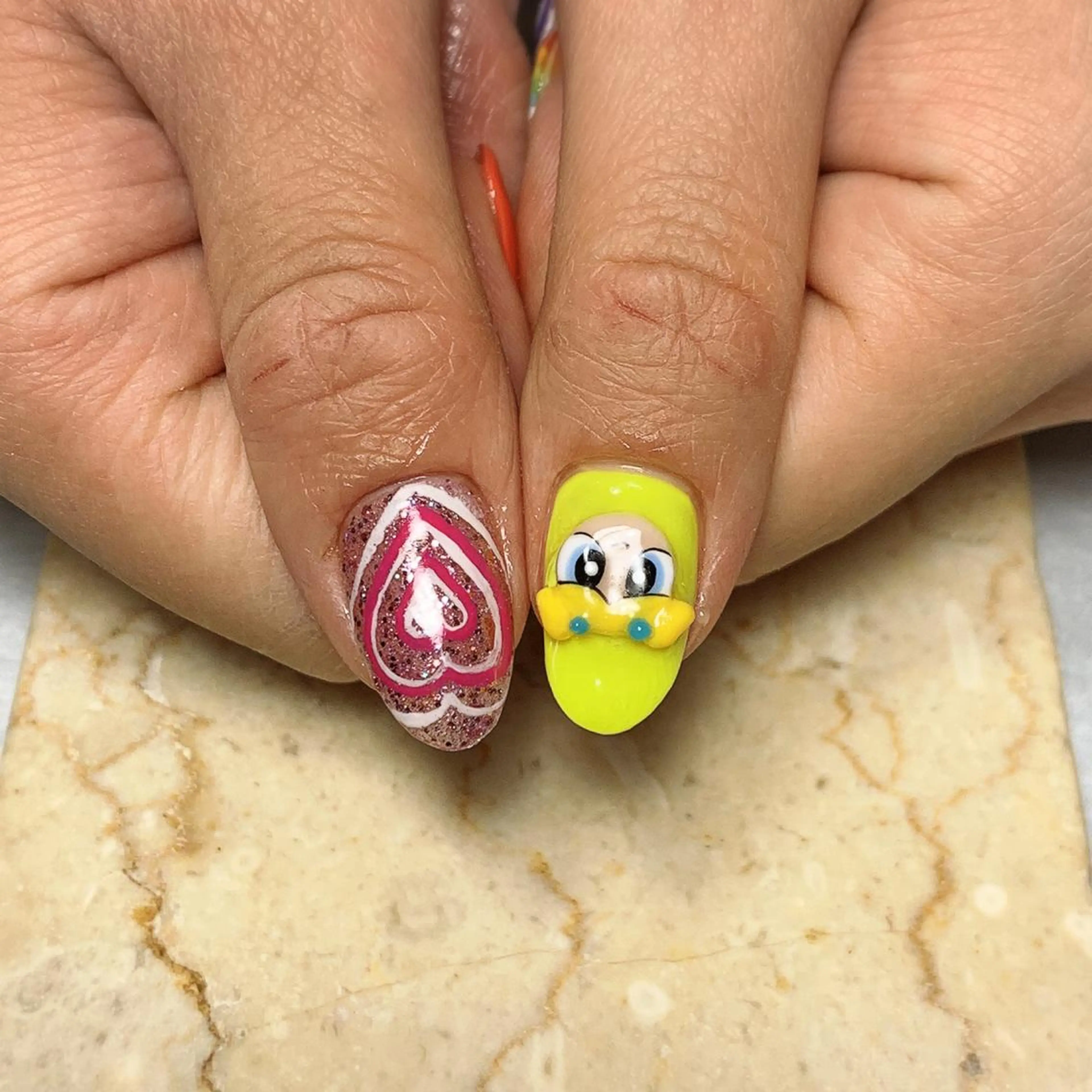 ネイル 持ち込み ハンドネイル M nail 市原市ちはら台のネイルデザイン