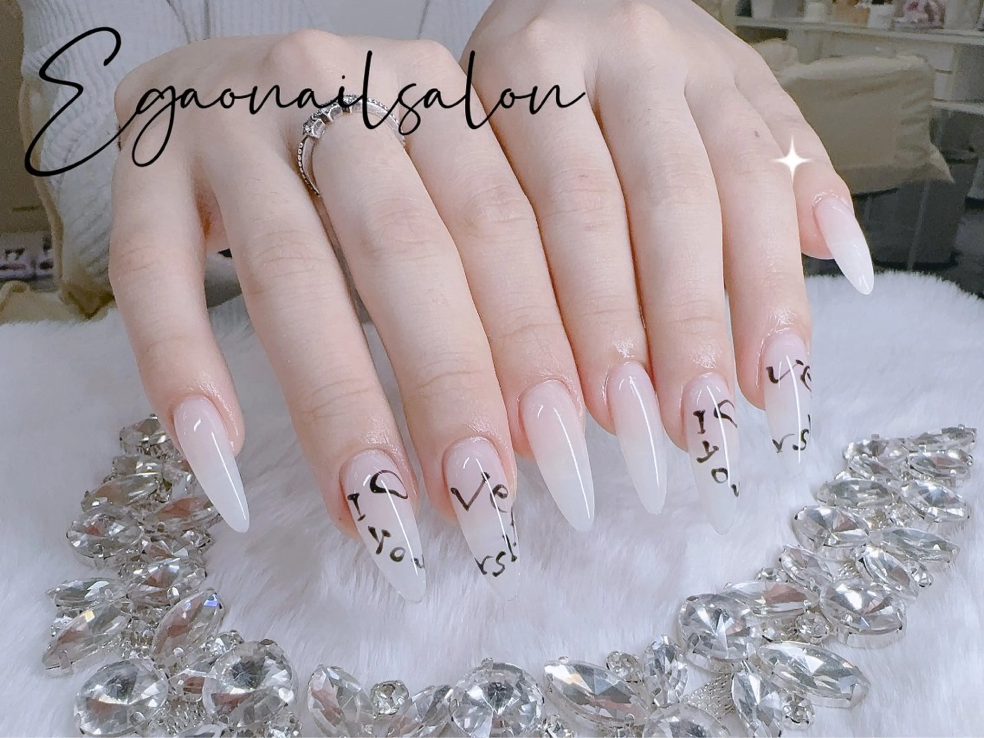 ネイル アートネイル フットネイル フレンチネイル ジェルネイル グラデーション ハンドネイル Egao Nail Salonのネイルデザイン