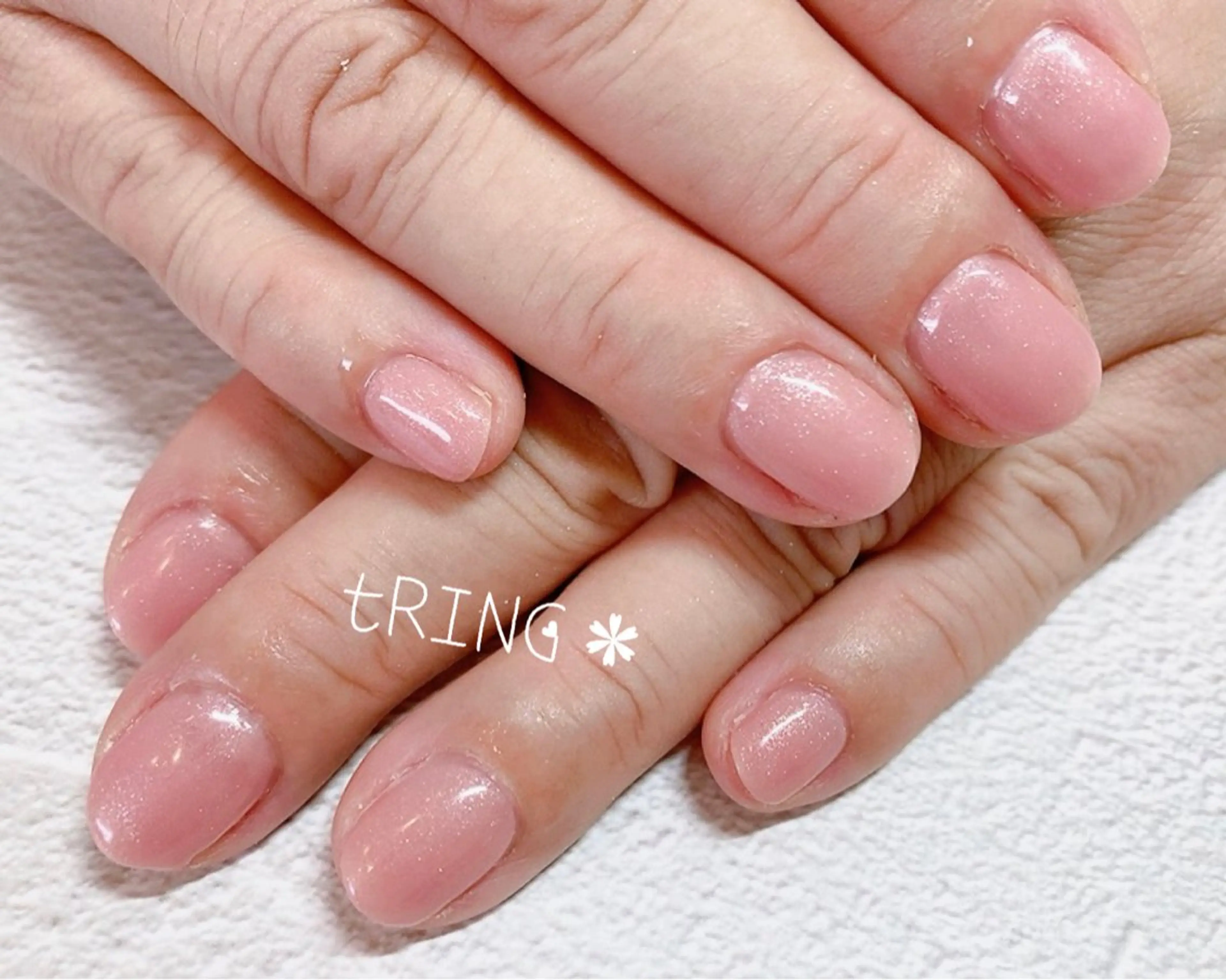 ネイル ハンドネイル tRING＊ しいの木台のネイルデザイン