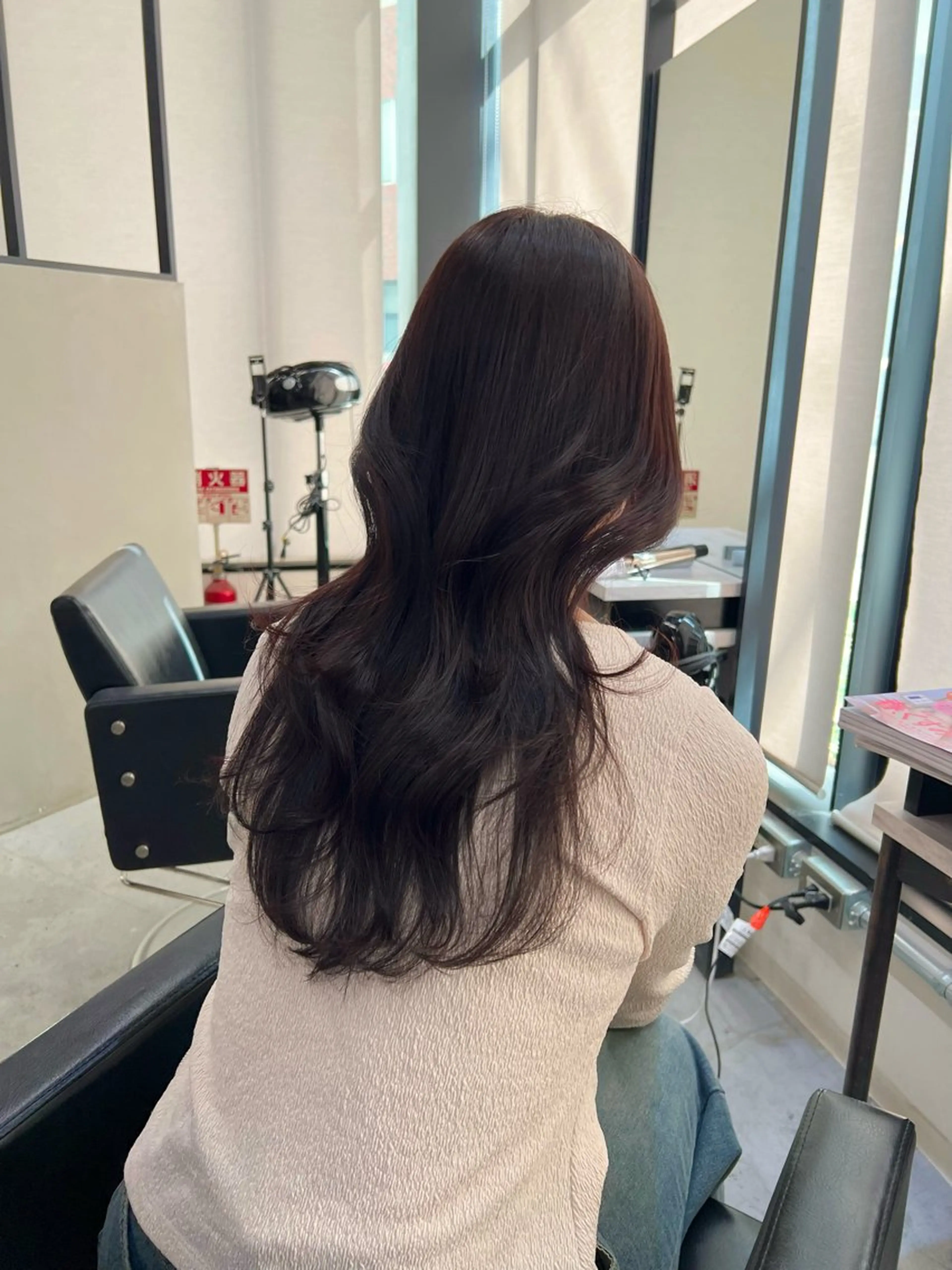 ロング カラー 韓国ヘア🇰🇷 YUKINAのヘアスタイル