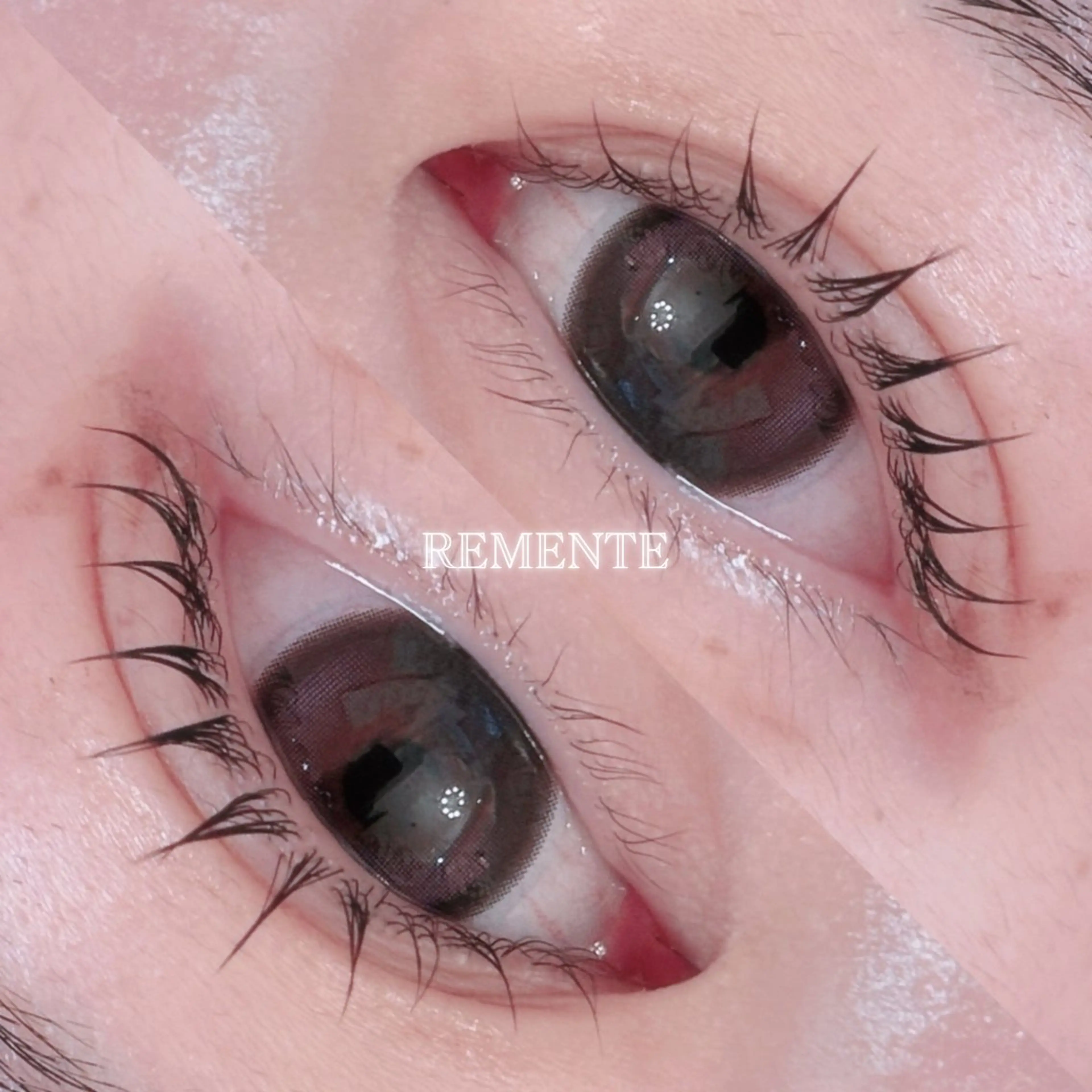 【韓国風束感まつげパーマ】パリジェンヌやくるんカール等ご希望に合わせたデザインでキュートな目元に💓の写真