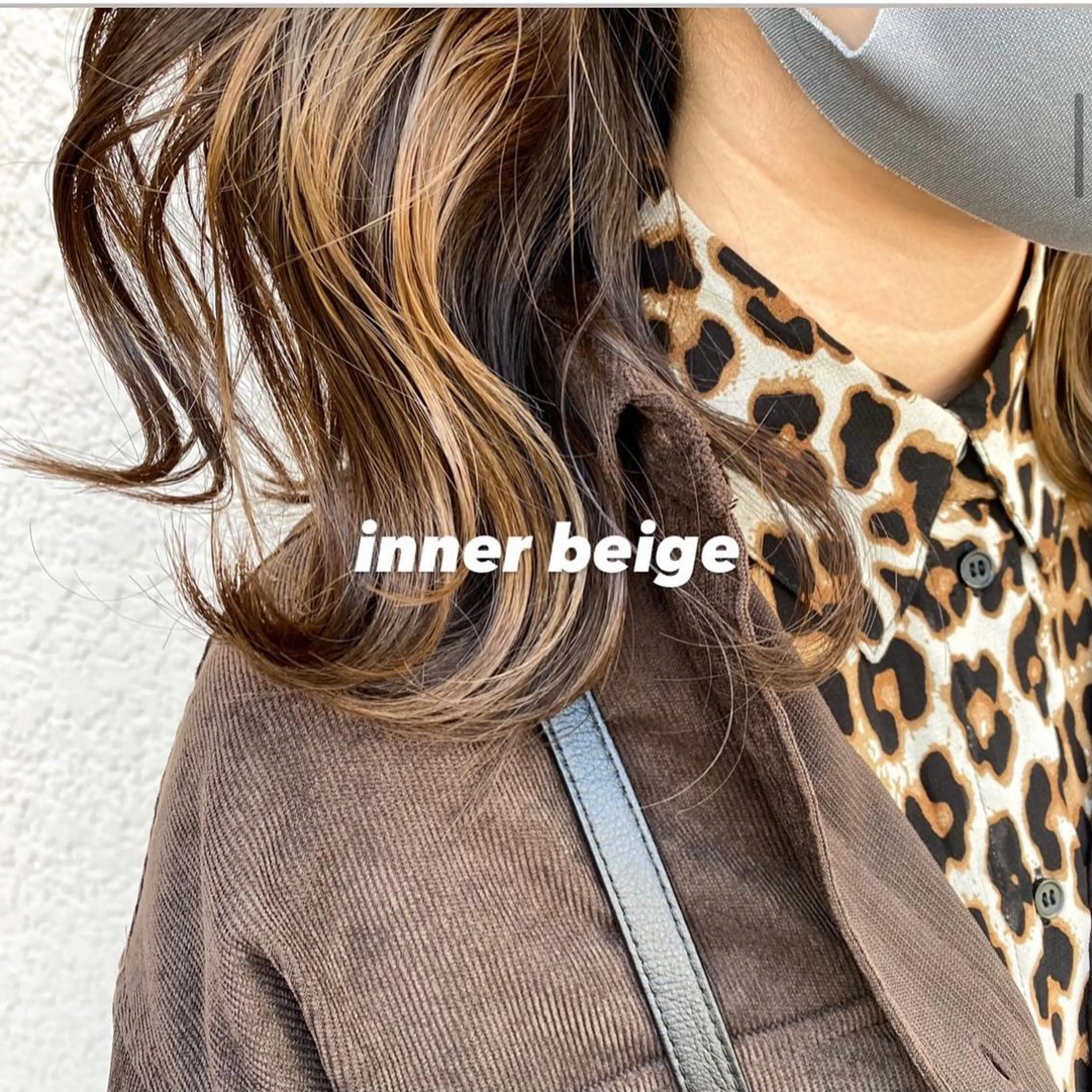 セミロング カラー インナーカラー 会社OKなのに、 ちゃんと可愛い🤎のヘアスタイル