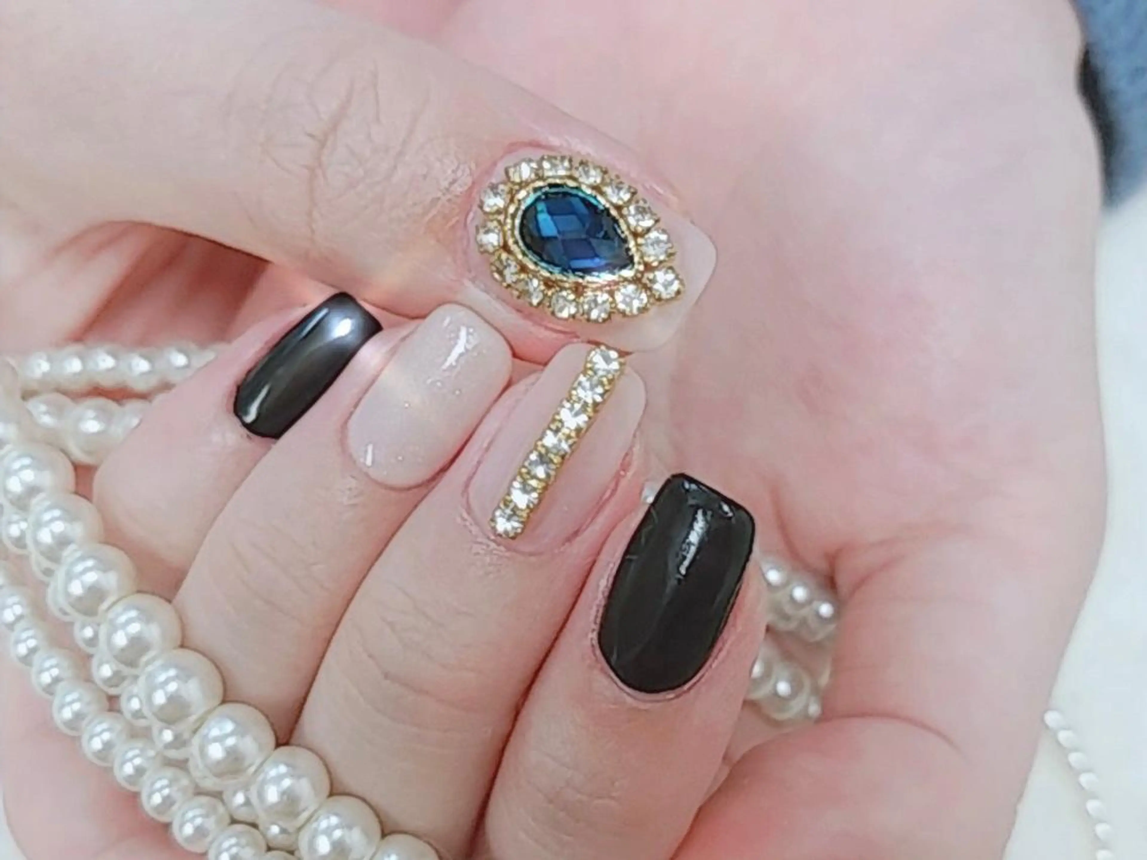 ネイル キラキラネイル Nail lieNのネイルデザイン