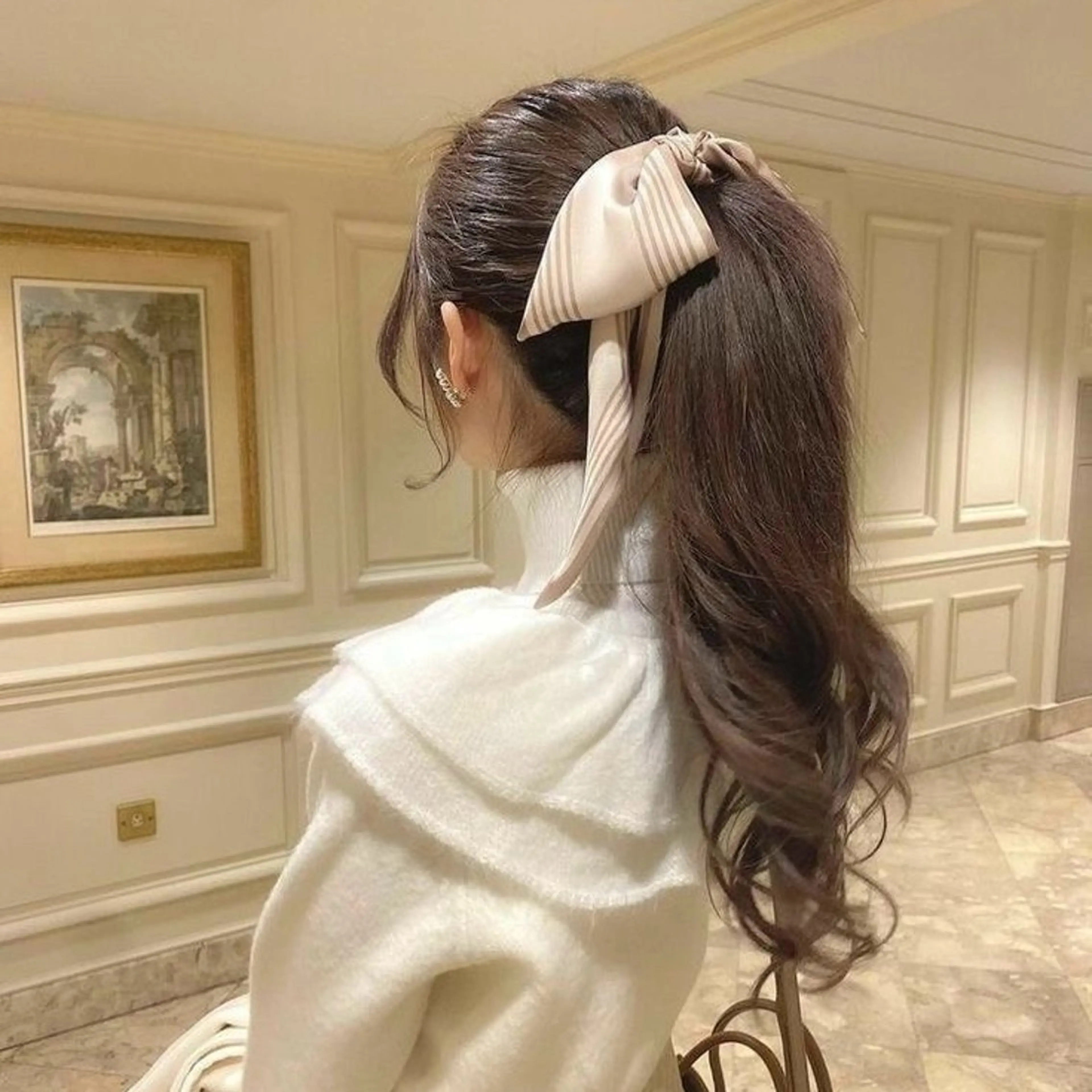 ロング カラー ヘアアレンジ hair & beauty ien.所属・依咲 isakiのヘアスタイル