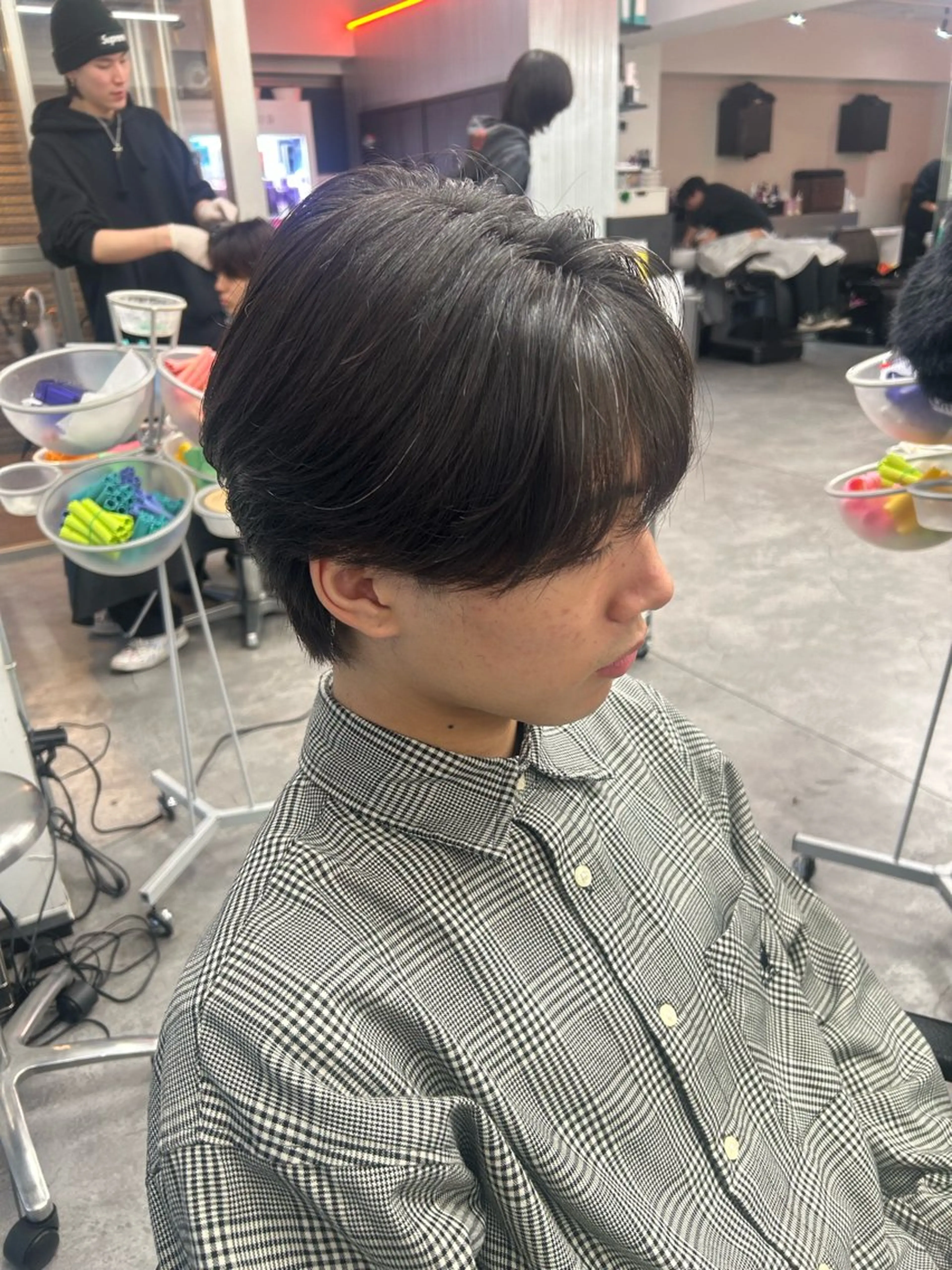 パーマ メンズ カット パーマ ヘアセット パーマ支持率No.1 ❤️🔥安成弾のヘアスタイル