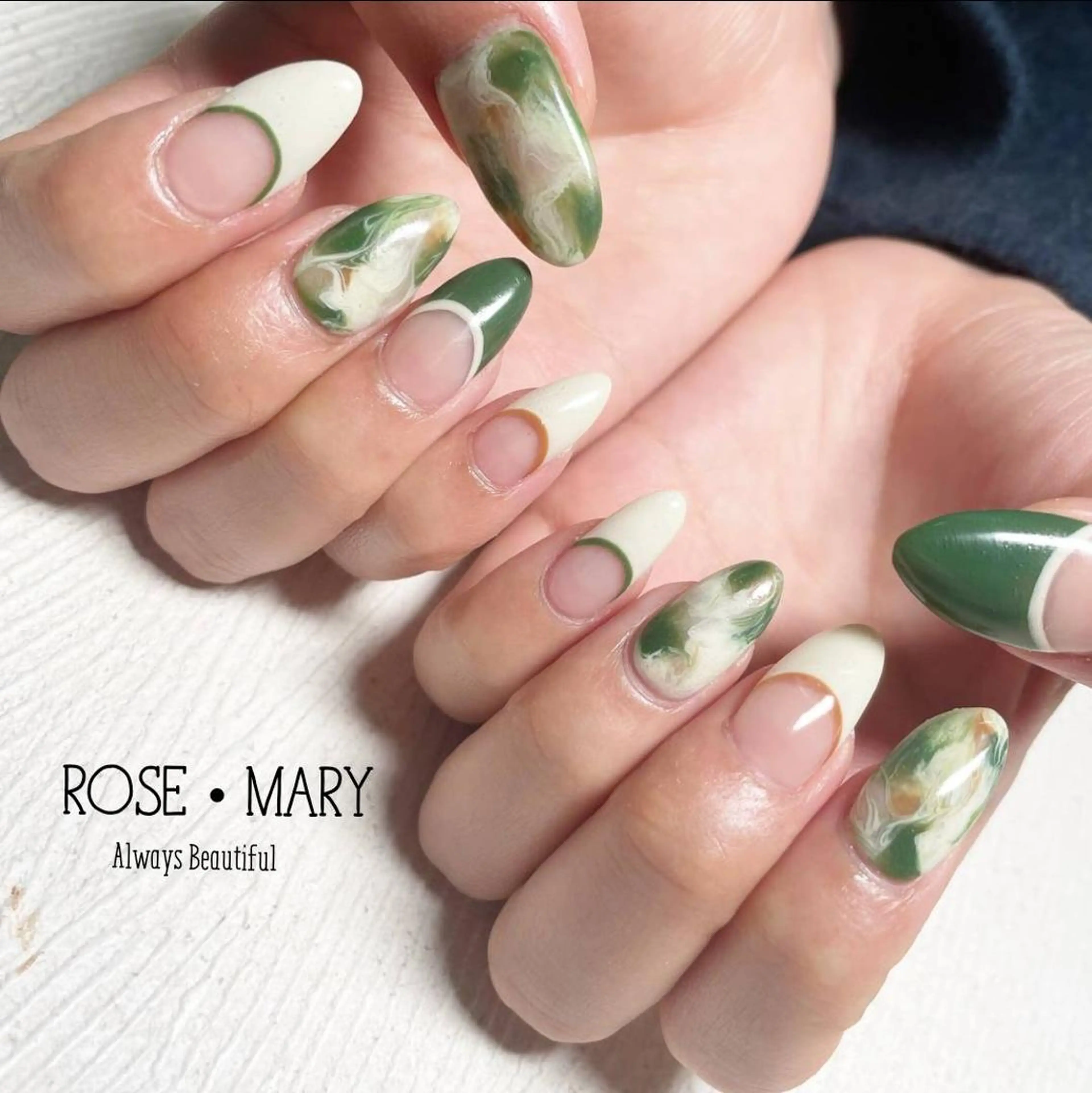 ネイル ハンドネイル ROSE・MARY 木村のネイルデザイン