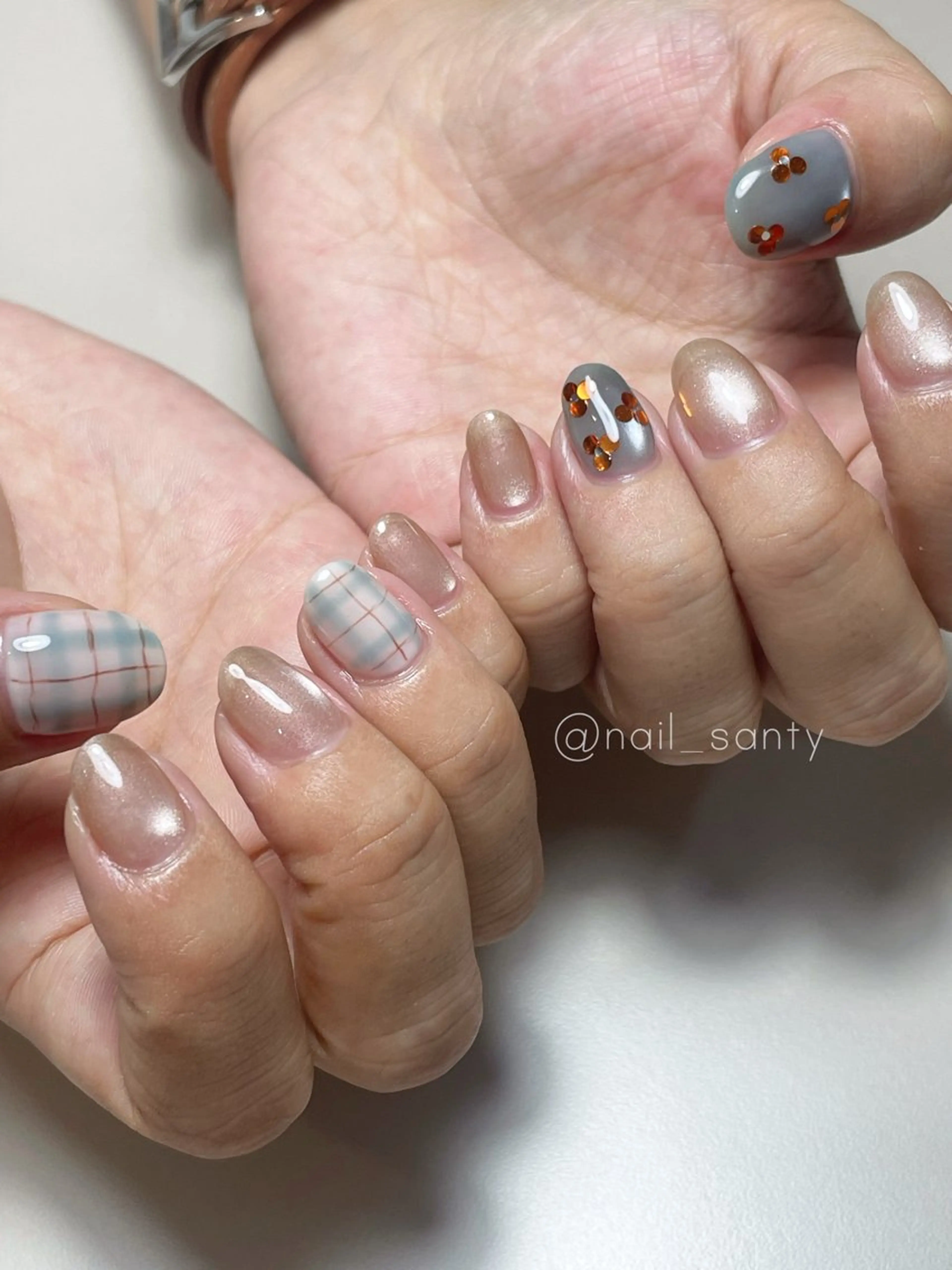 ネイル ハンドネイル Nailsalon Santy.のネイルデザイン