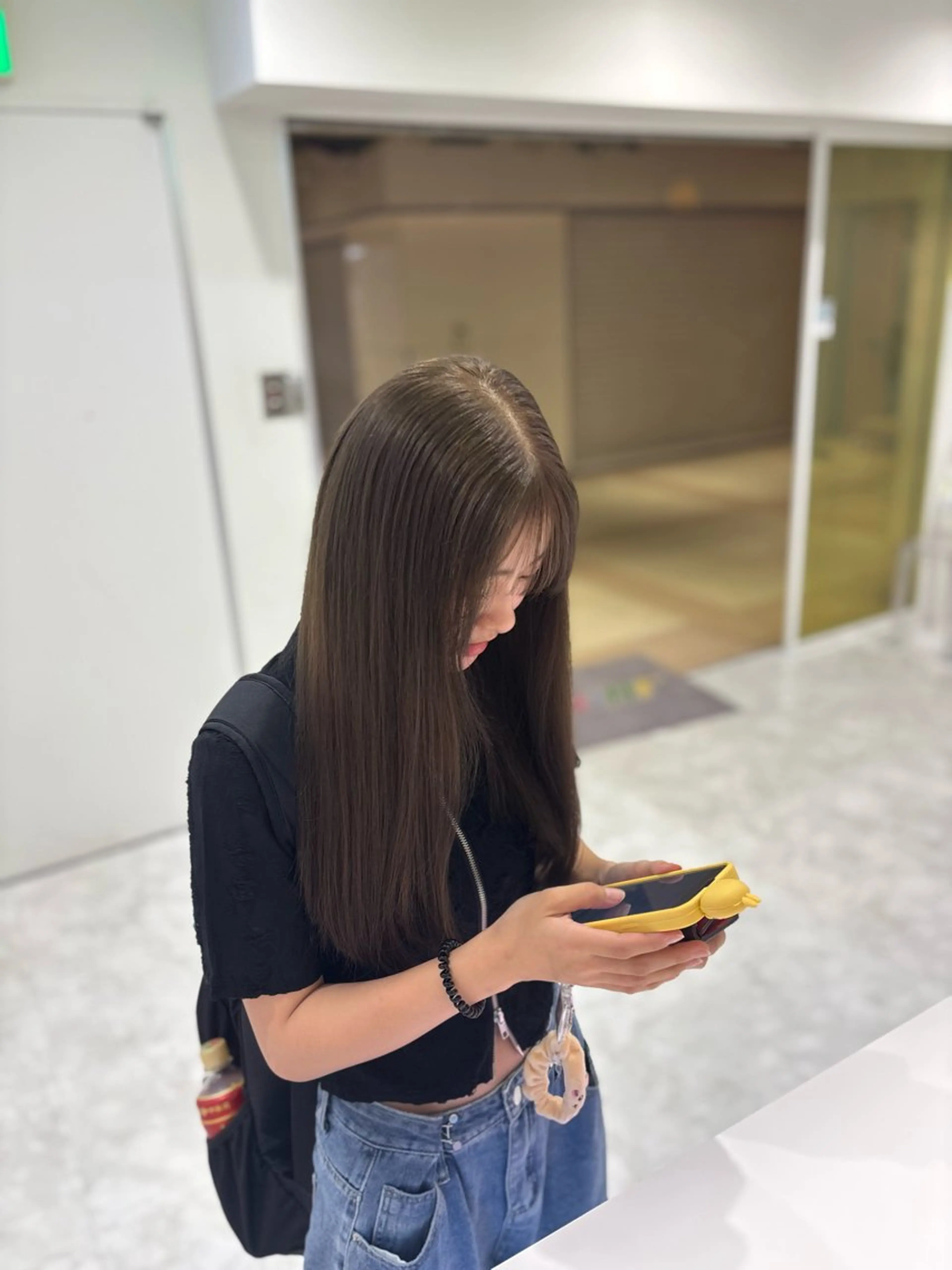 ロング カラー ヘアカラー 大人っぽベージュ🤍 当日予約◎ヒロトのヘアスタイル