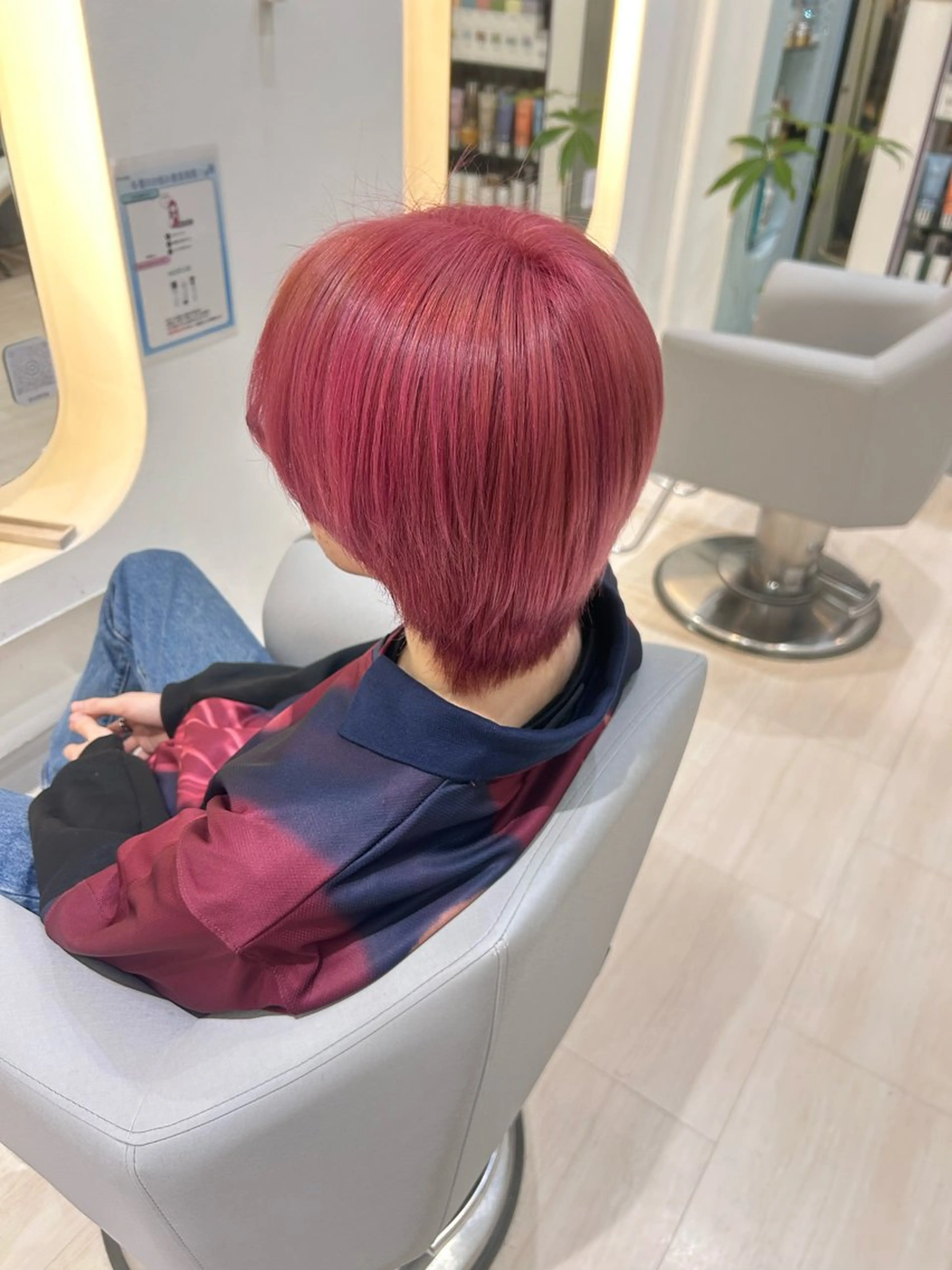 メンズ ヘアカラー 堀 日次のヘアスタイル