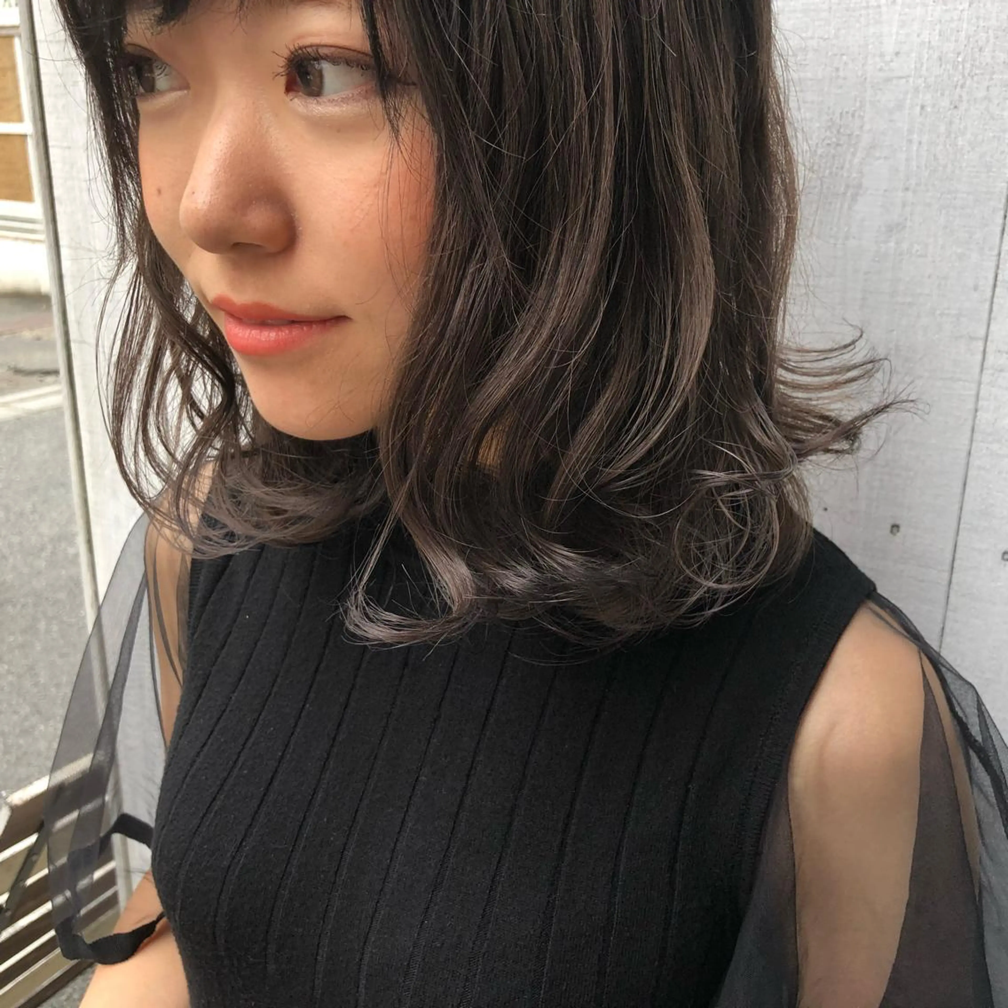ミディアム カラー グラデーションカラー 🌷nanase🌷 gally hairのヘアスタイル