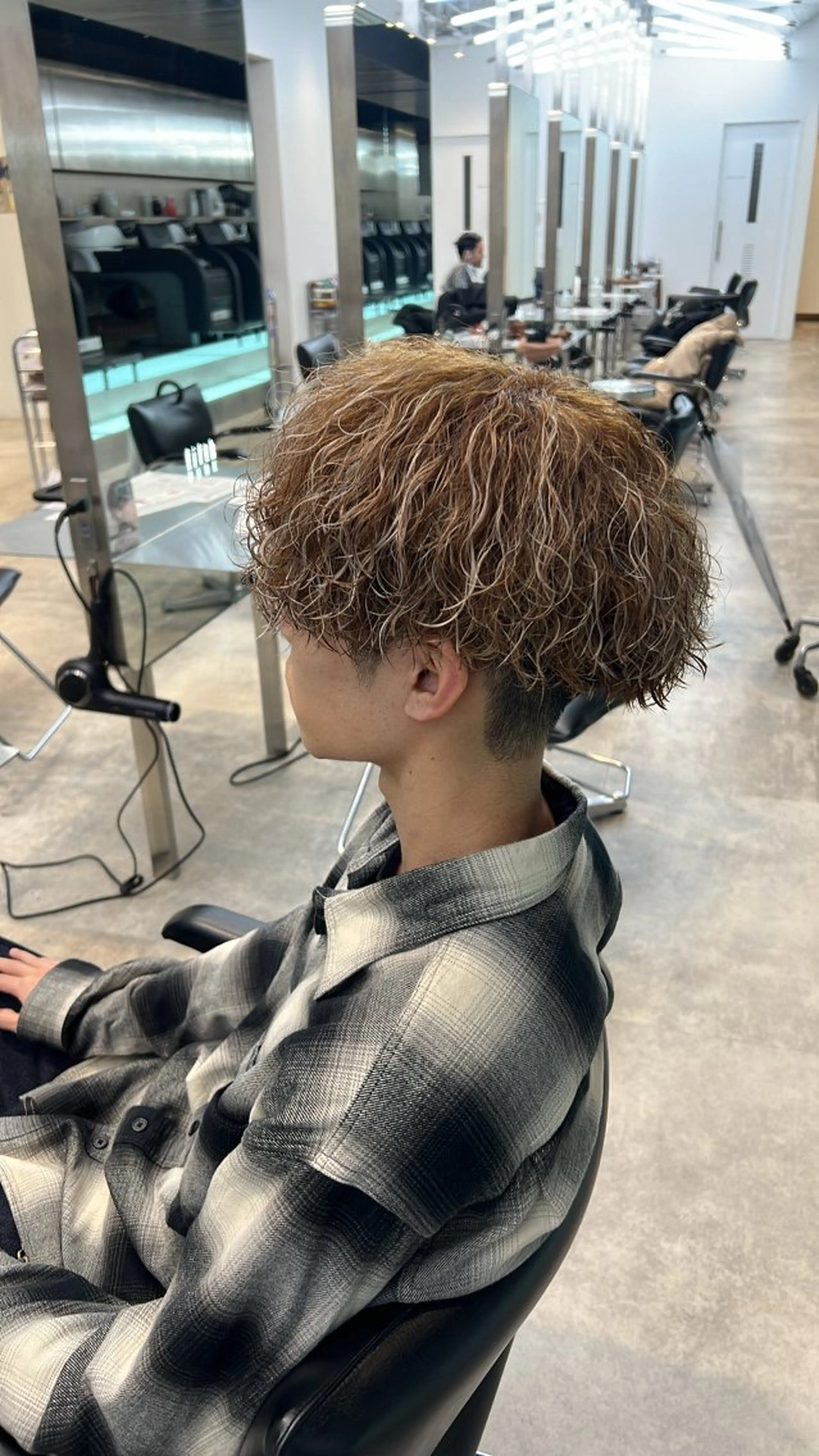 カラー パーマ メンズ fifth神宮前 HIN★T★のヘアスタイル