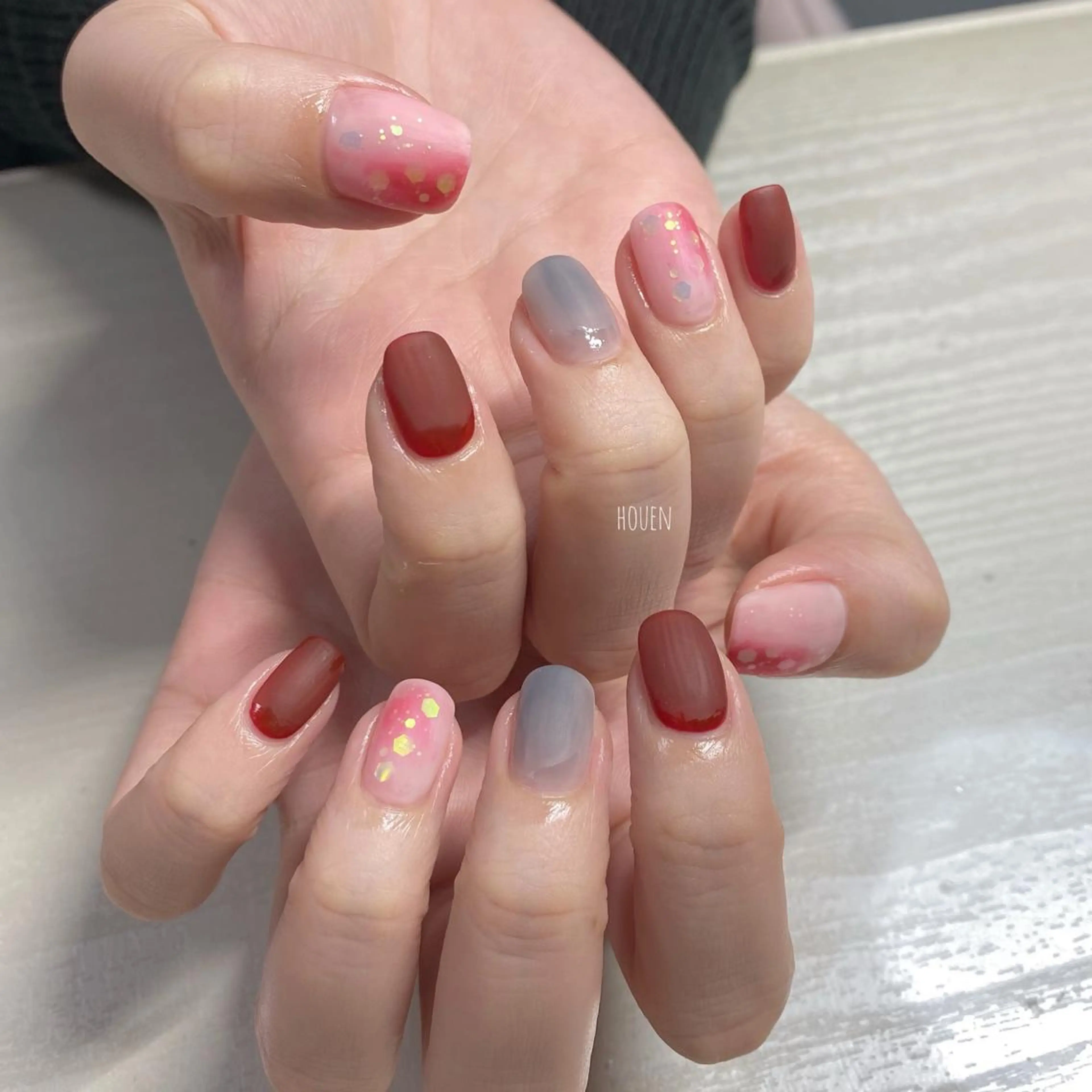 ネイル I P'ink nail salon所属・I pinknail 韓国風·持ち込み専門のネイルデザイン