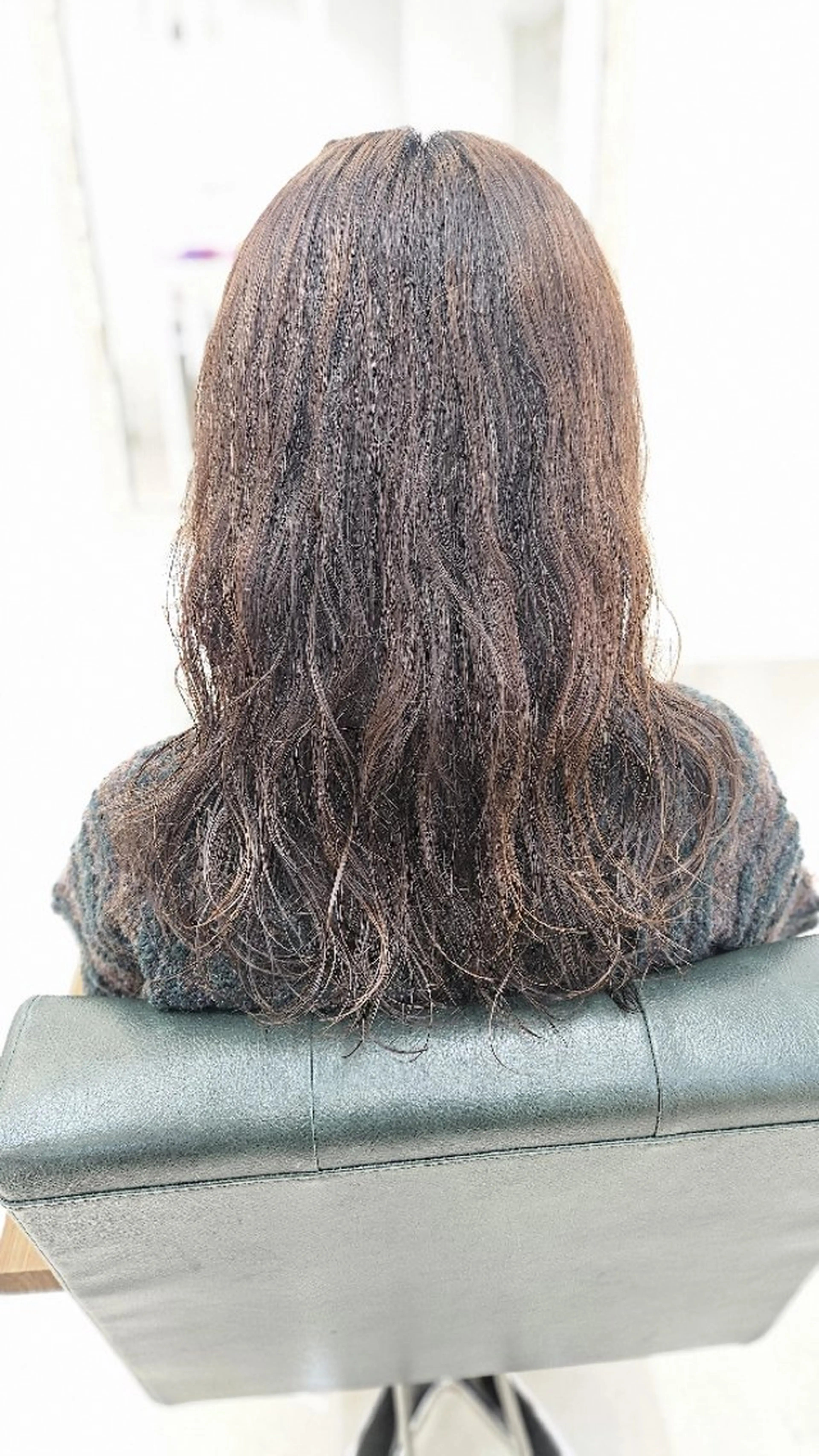 ロング カット パーマ 林慶吾/ショートボブ /デザインカラーのヘアスタイル