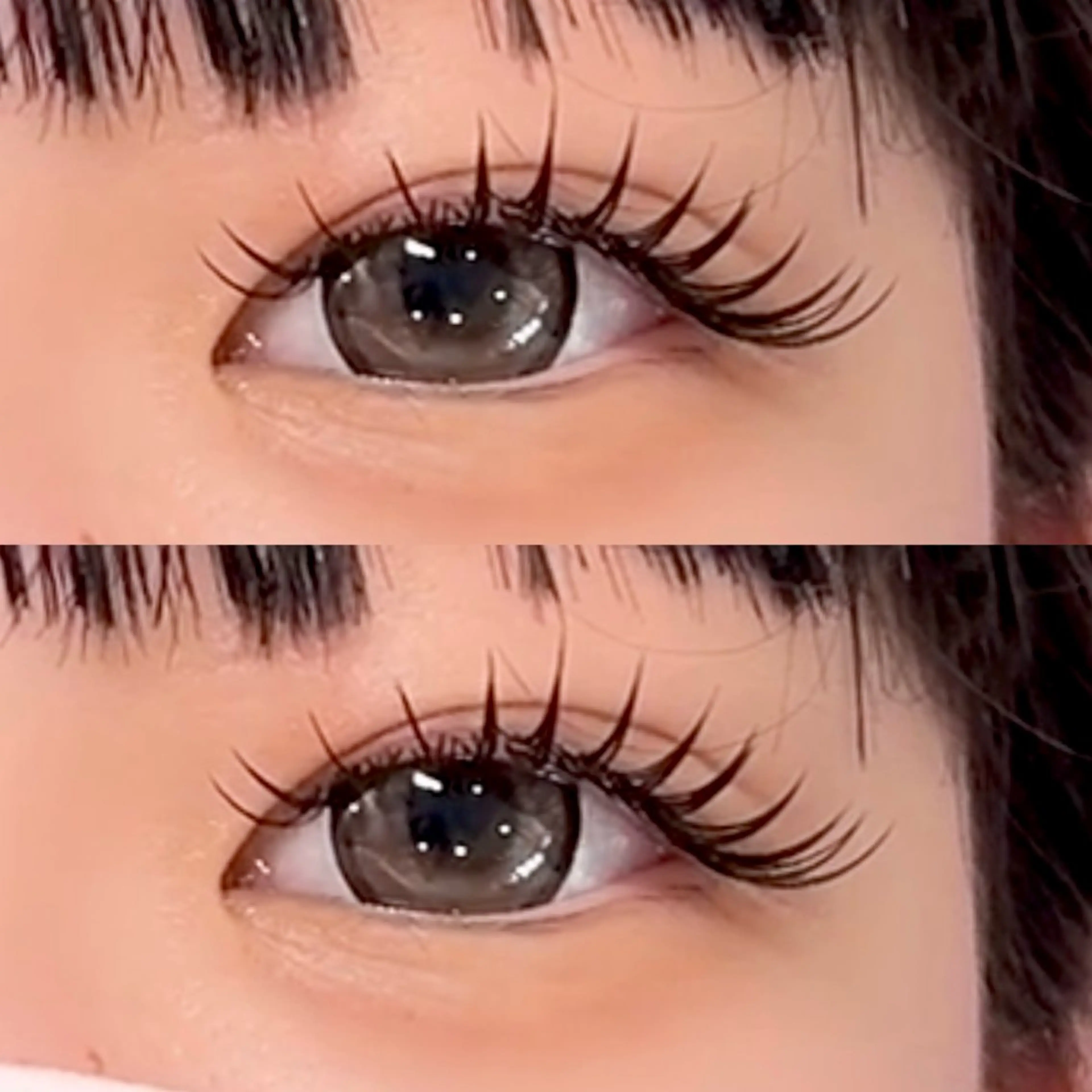 マツエク・マツパ Cカール 目尻長め hair salon Earnest[アーネスト]Oofuna所属・まつ毛&ヘア earnest山田のマツエク・マツパデザイン