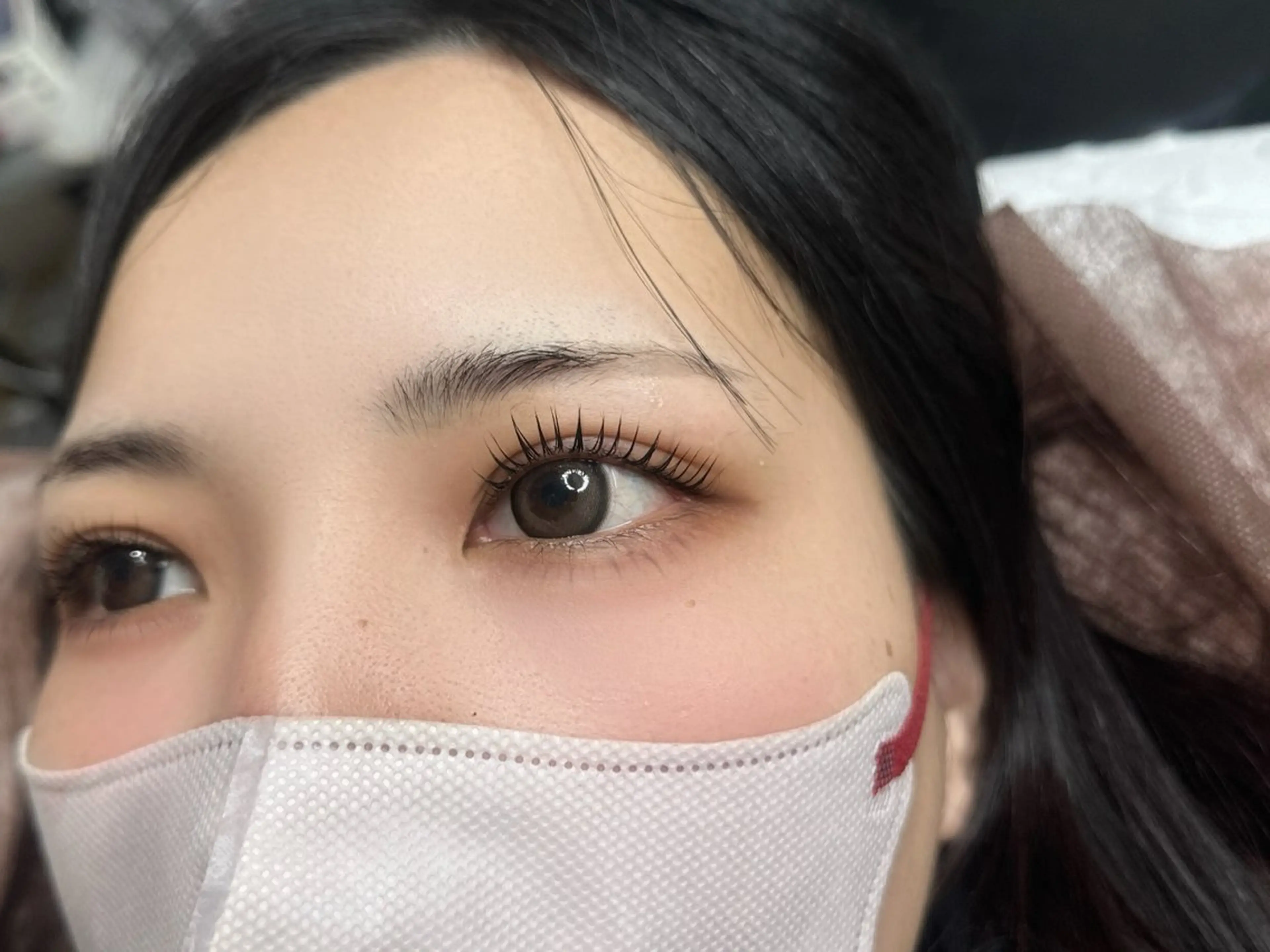 マツエク・マツパ 束感まつ毛 カラーマツエク フラットラッシュ パリジェンヌラッシュリフト まつげパーマ マツパ 🍓 KaNan🍓のマツエク・マツパデザイン