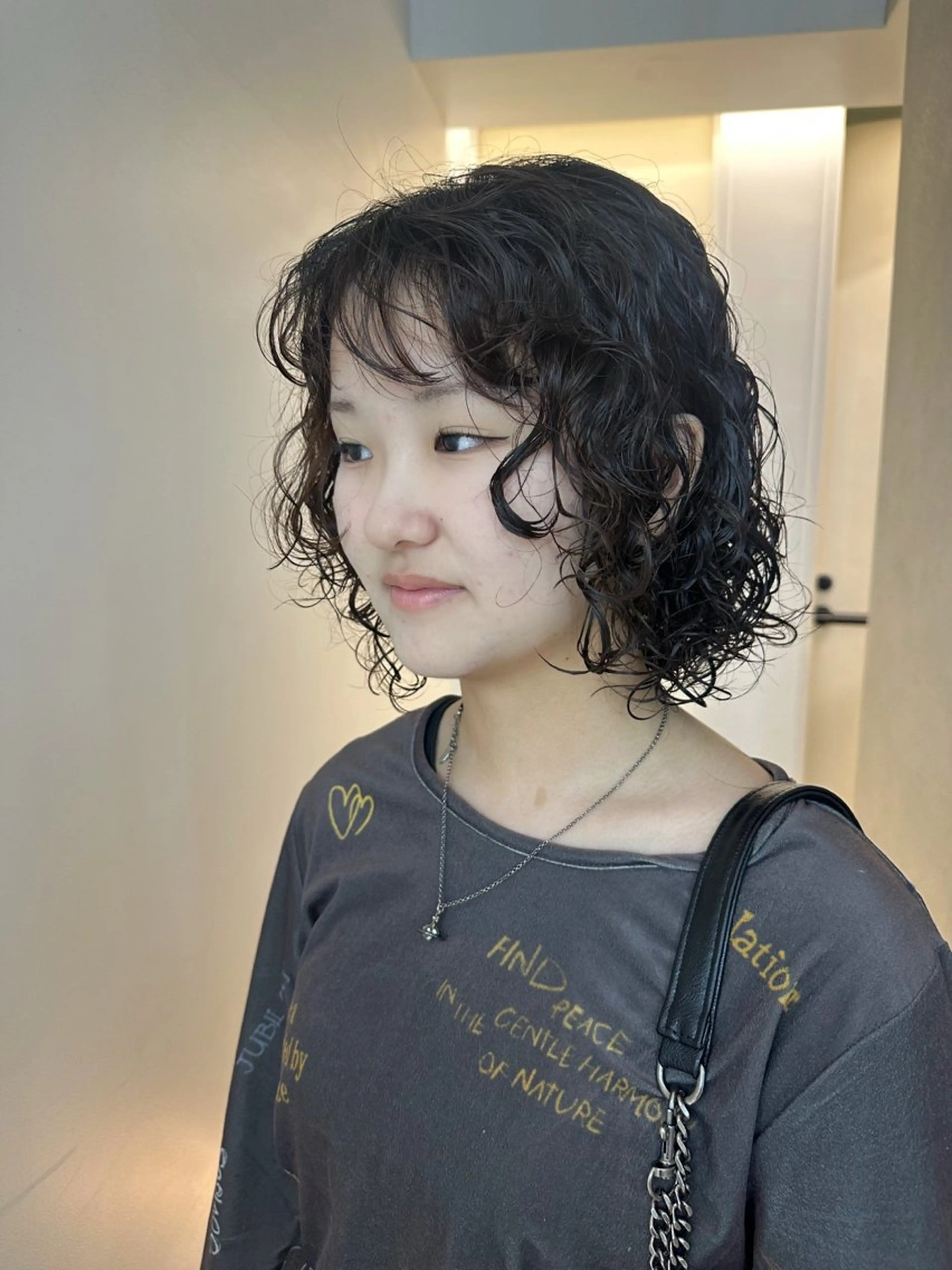 ミディアム パーマ HARE &nail ☪️remiのヘアスタイル