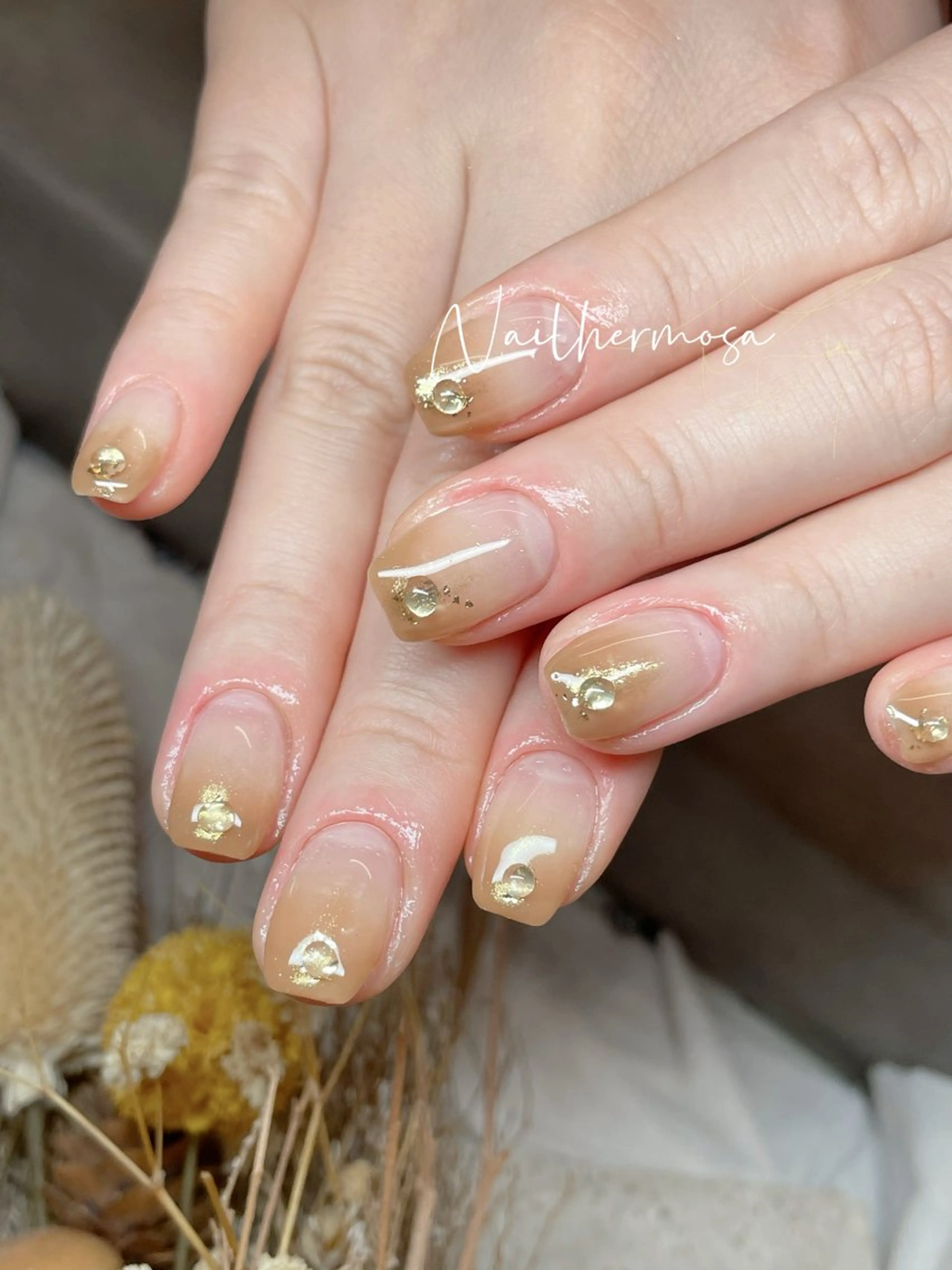 ネイル 長さ出し フラッシュネイル フットネイル ジェルネイル マグネットネイル ハンドネイル ネイル エルモサのネイルデザイン