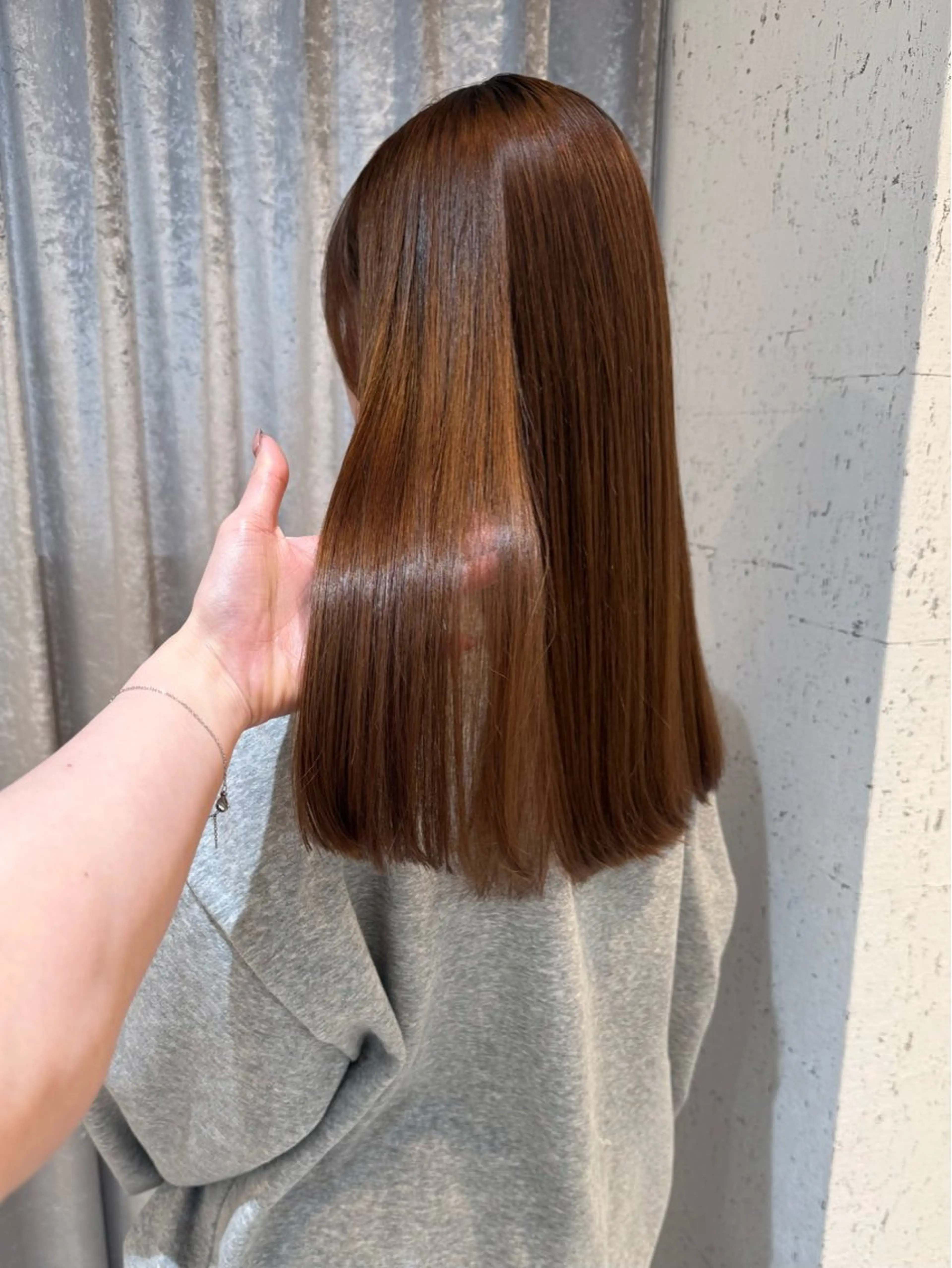 ロング カラー パーマ カット 縮毛矯正 トリートメント mai / linoah˚✧のヘアスタイル