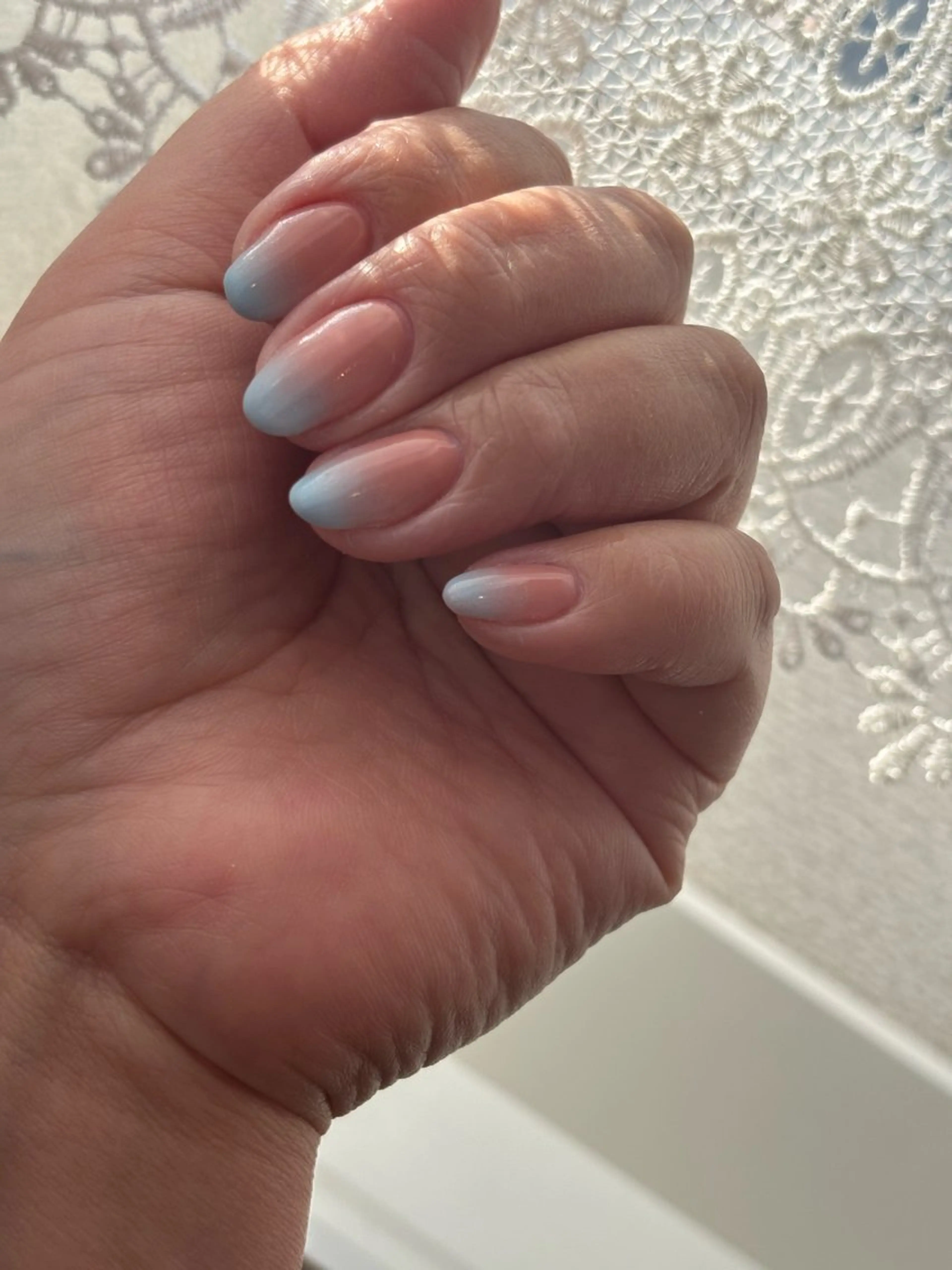 ネイル シンプルネイル 春ネイル Shanti所属・Shanti🩵 NARITAのネイルデザイン