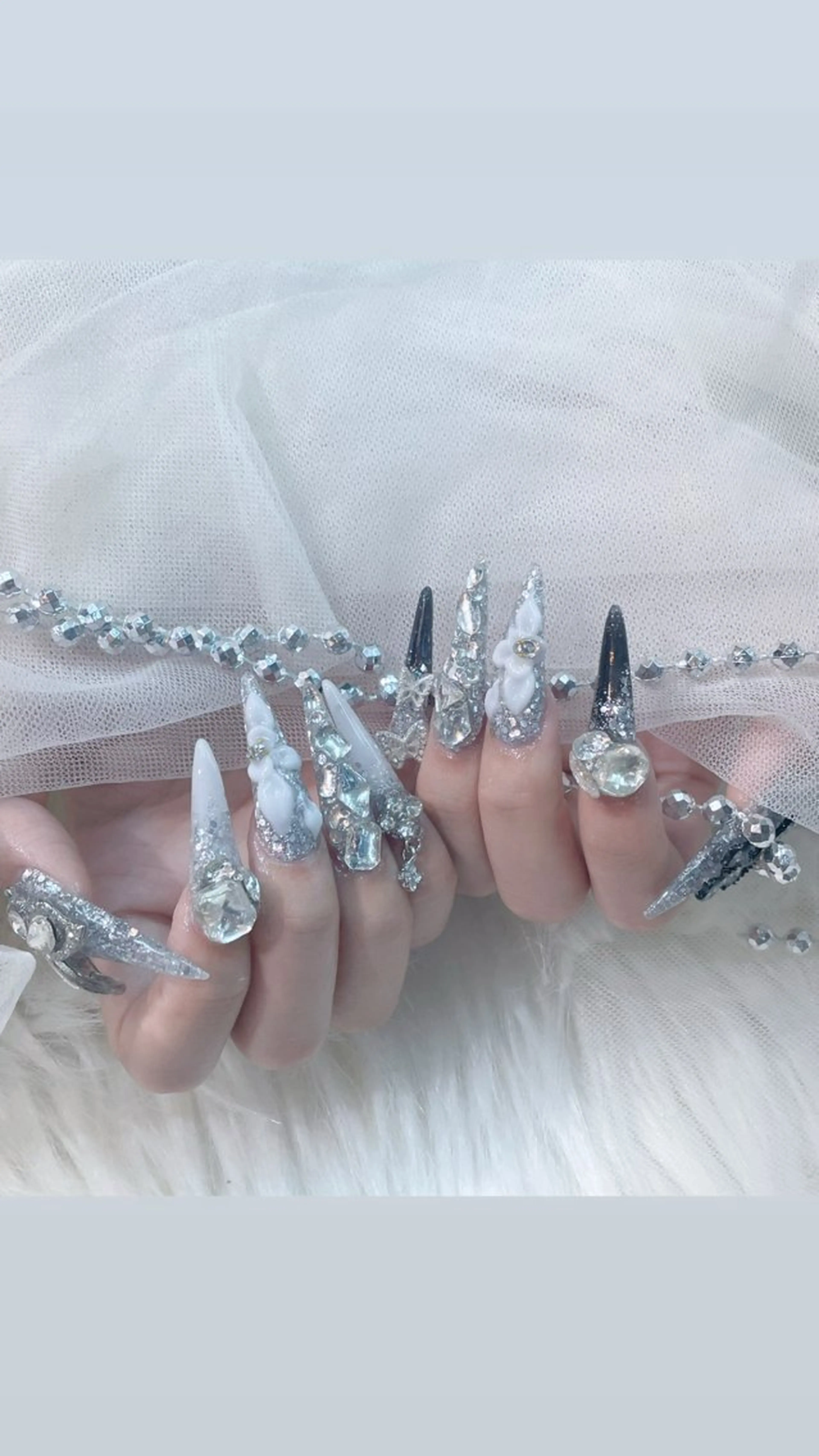 ネイル 成人式 ベスティオーラ所属・ベスティオーラ/小竹 花香のネイルデザイン