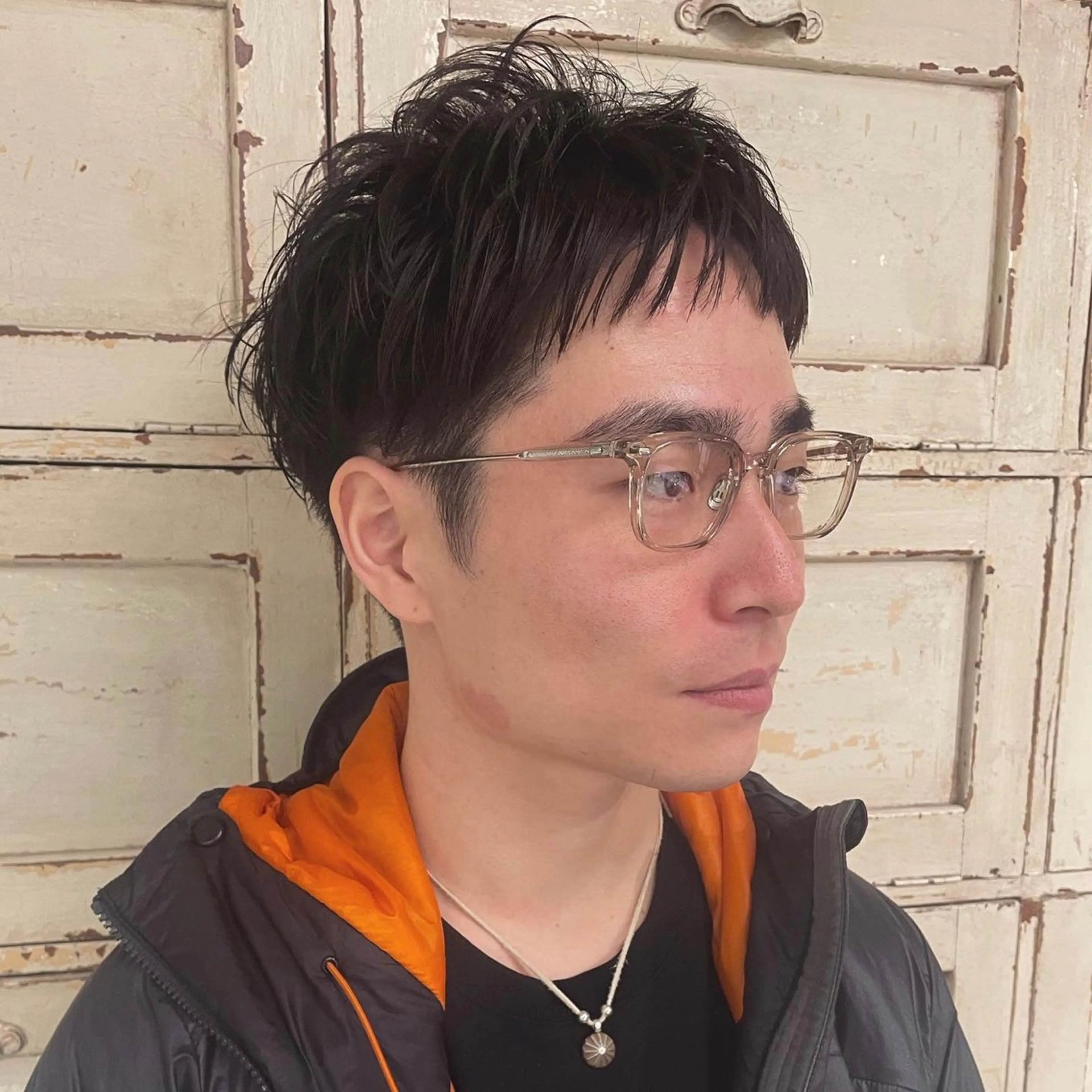 ショート メンズ メンズパーマ RorriM natsuのヘアスタイル