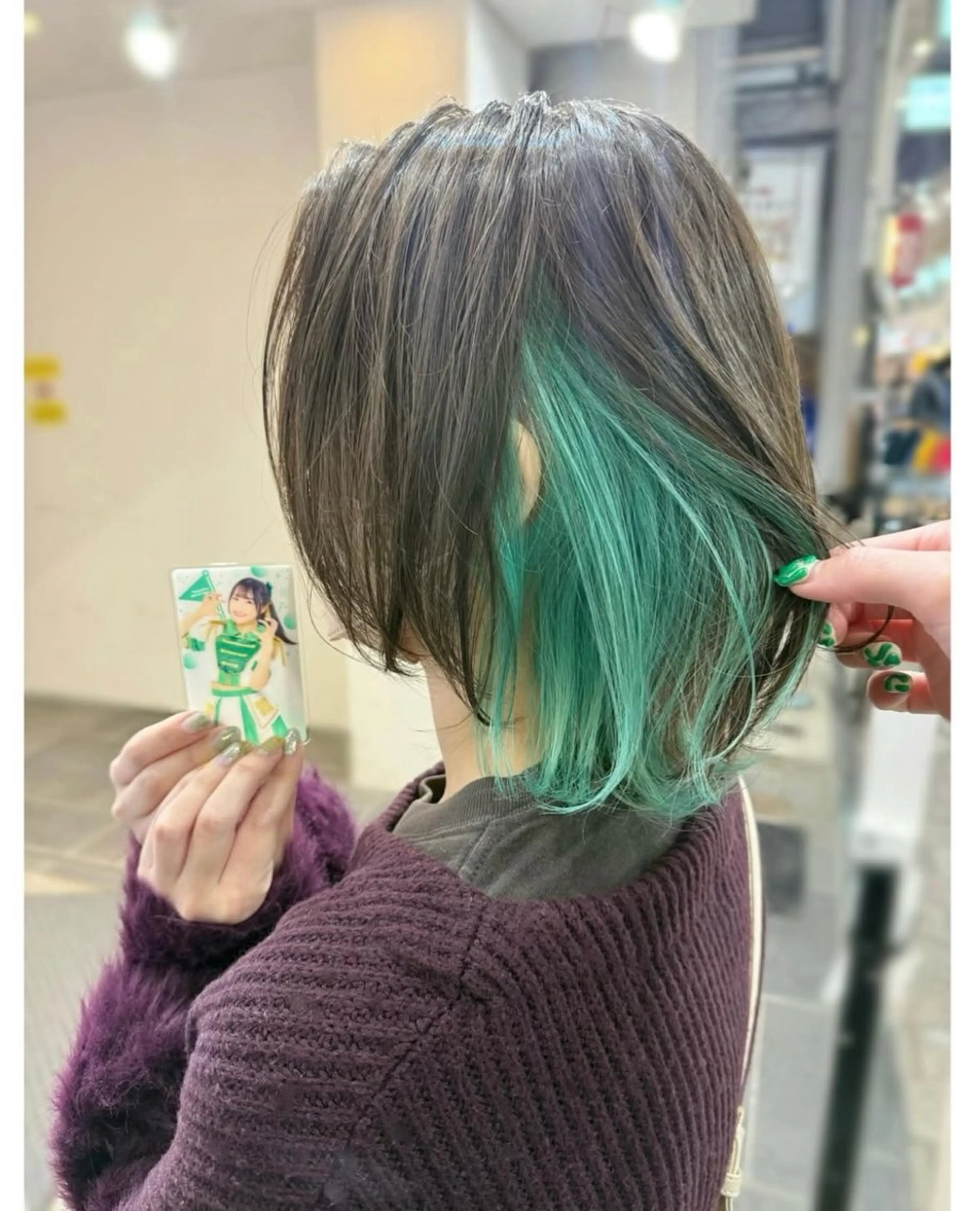 ショート カラー ブリーチ ヘアカラー GARU-ガル-所属・TSUNO🦖 派手髪/オタク美容師のヘアスタイル