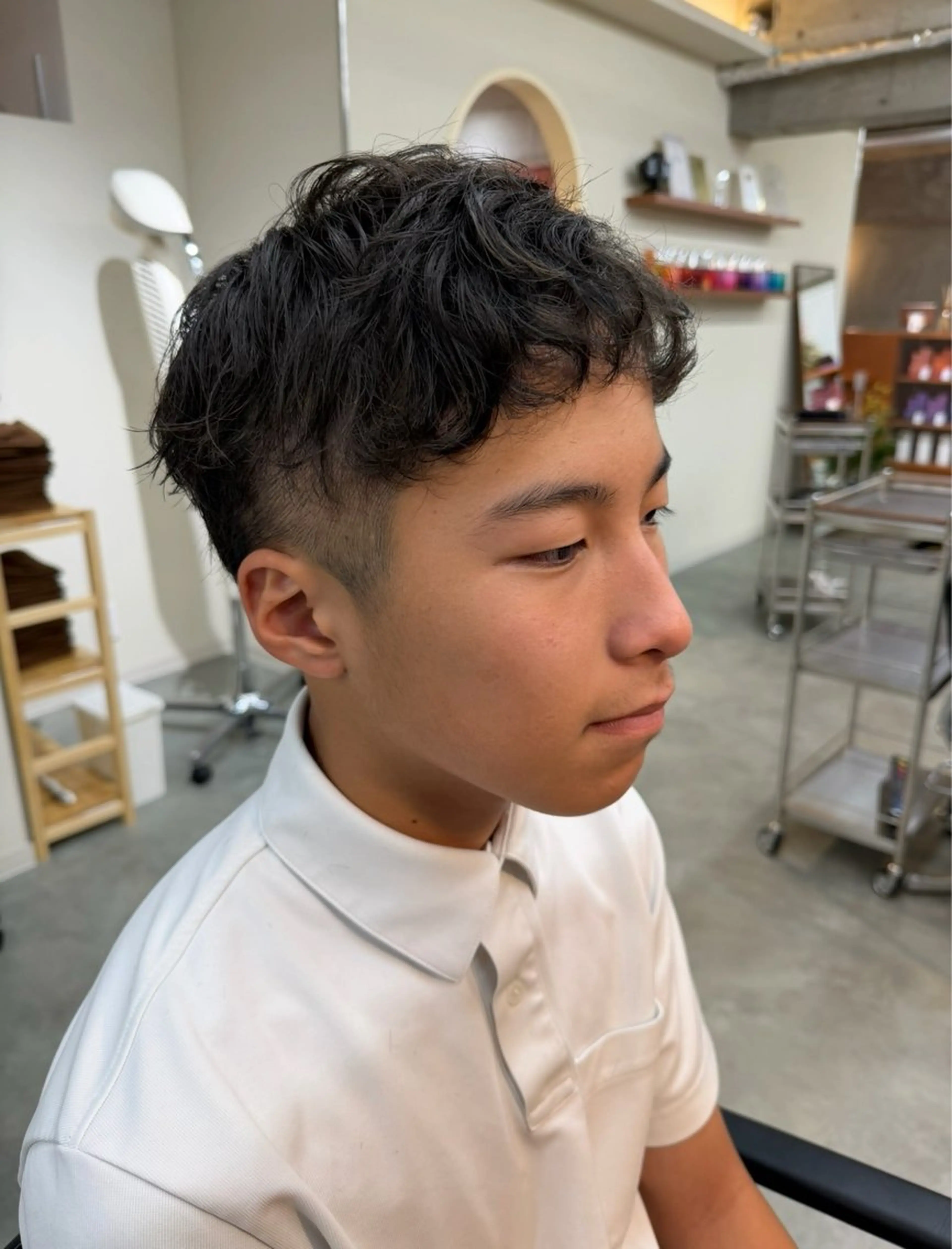 ショート カット ALOHA所属・川本 葵のヘアスタイル