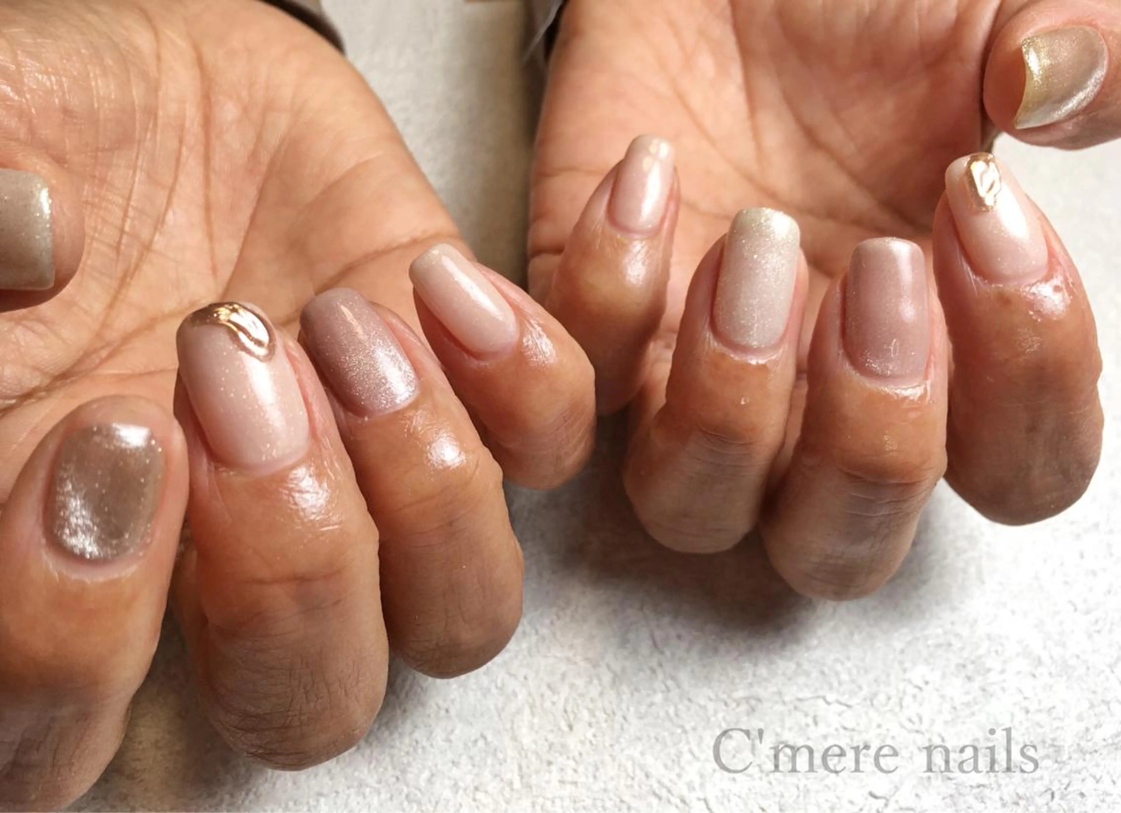 ネイル ハンドネイル C'mere nailsのネイルデザイン