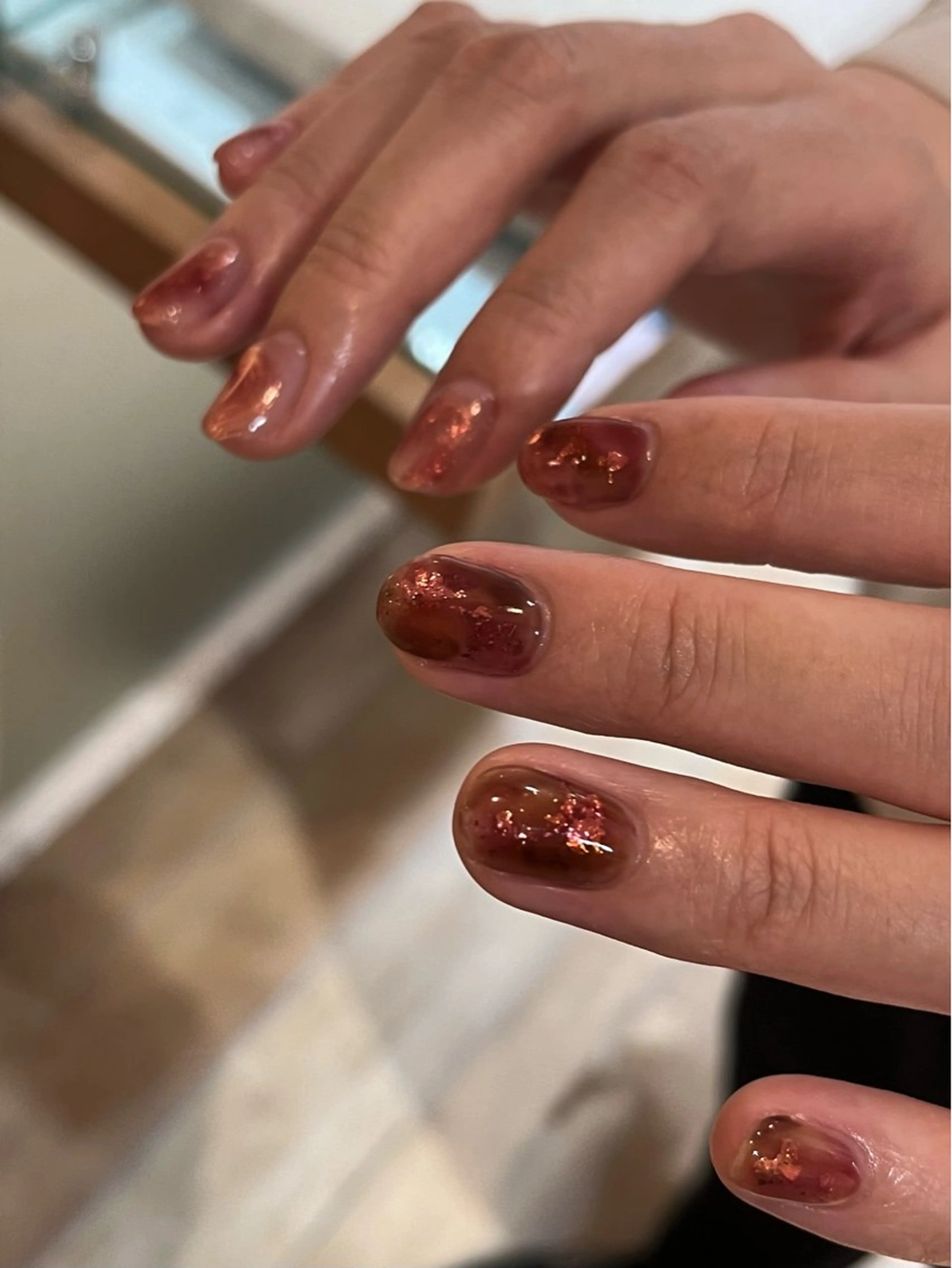 ネイル ハンドネイル 𝗿𝗶𝗰𝗼 ˎˊ˗のネイルデザイン