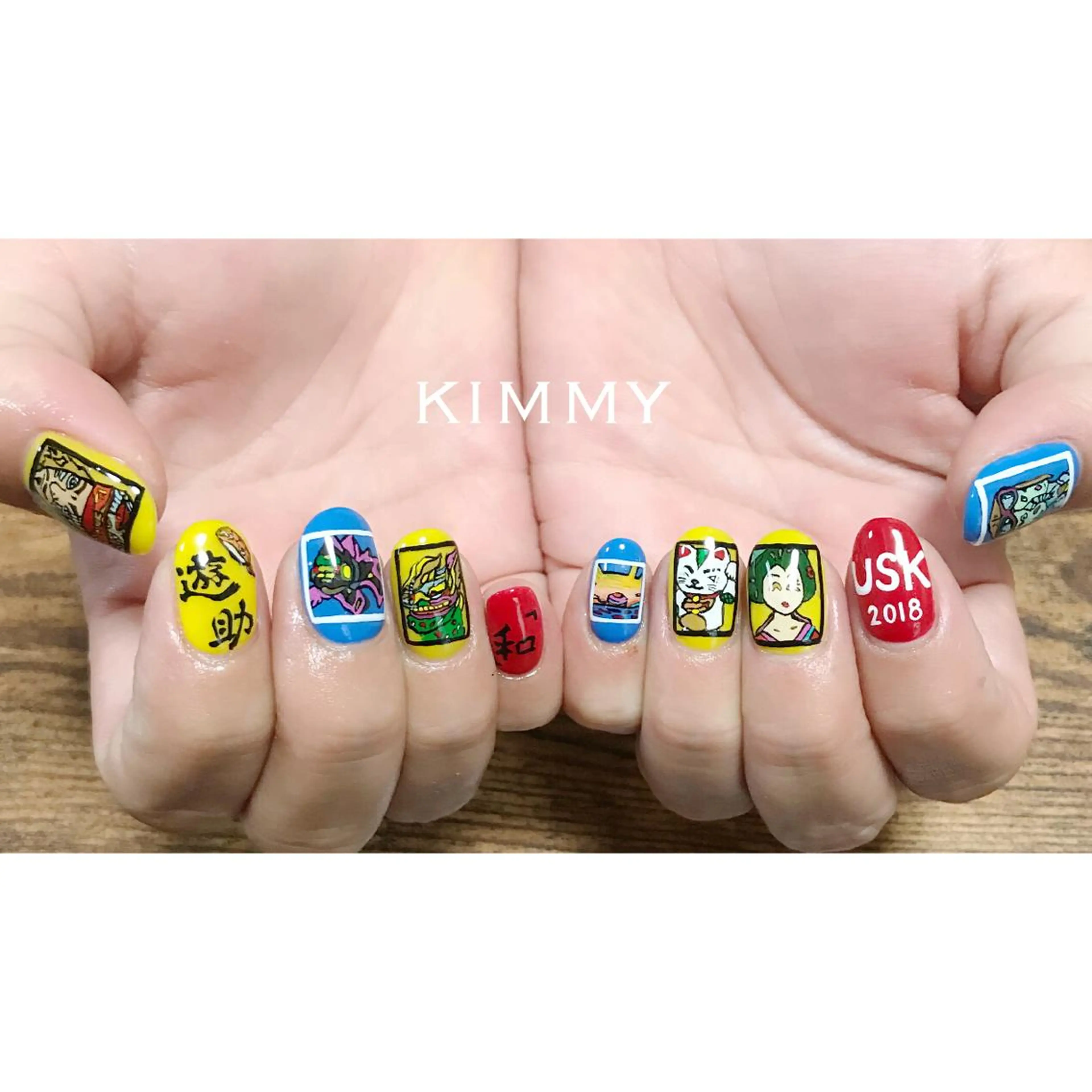 ネイル ハンドネイル kimmy nailsのネイルデザイン