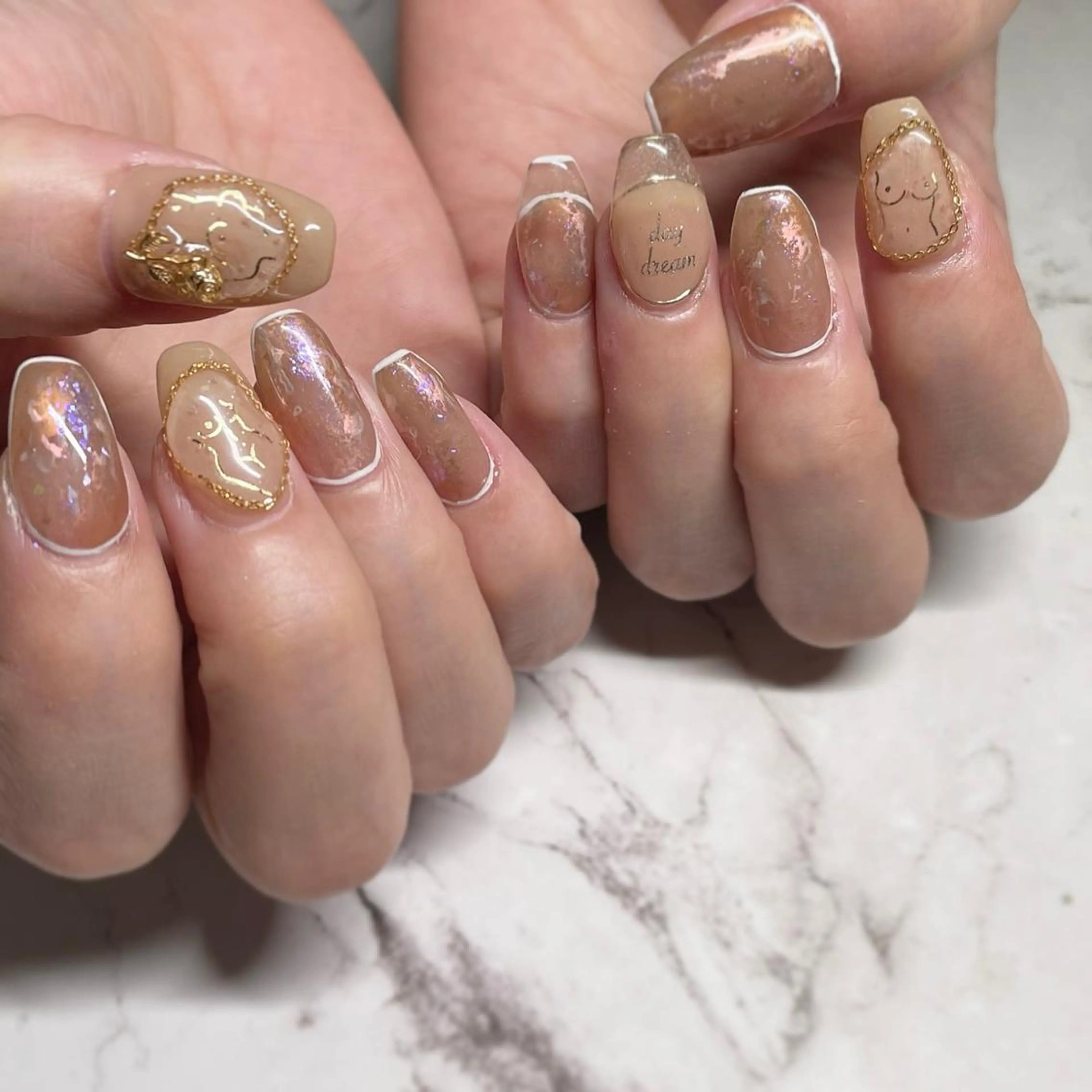 ネイル ハンドネイル y39nail toshiのネイルデザイン