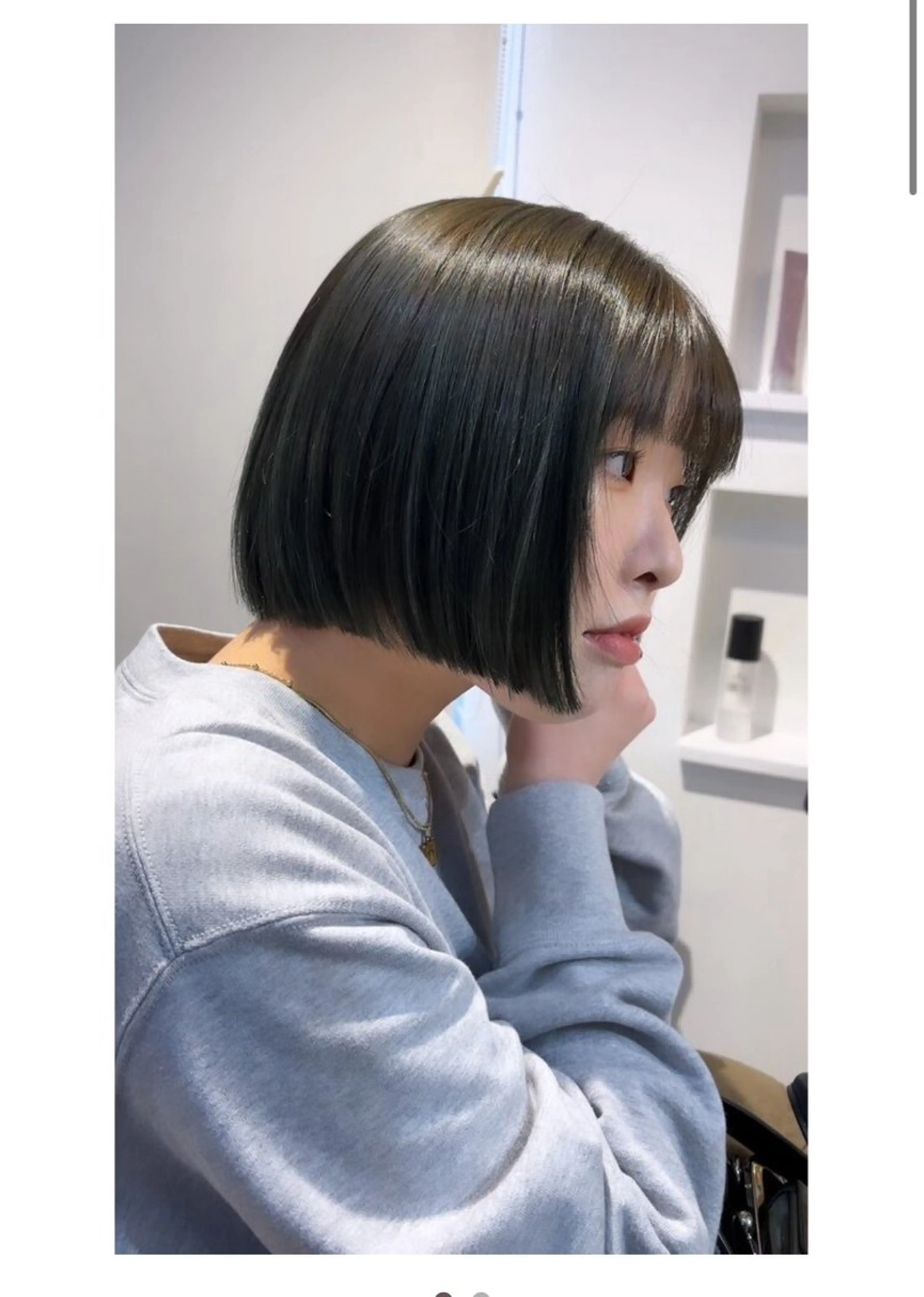 カラー 美覚L𓃠 femme🪽のヘアスタイル