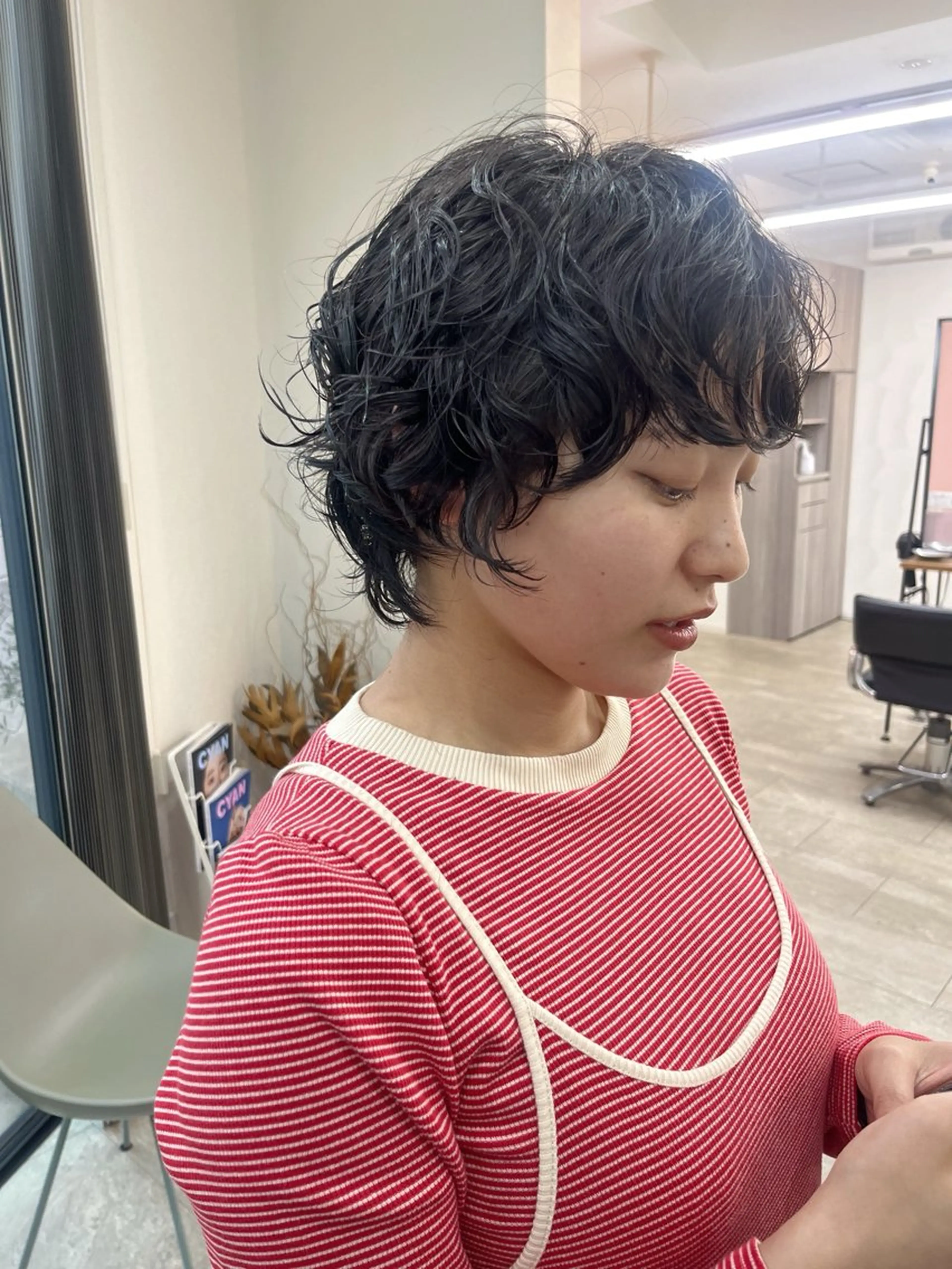 ショート パーマ ショートヘア kitagawa mayuのヘアスタイル