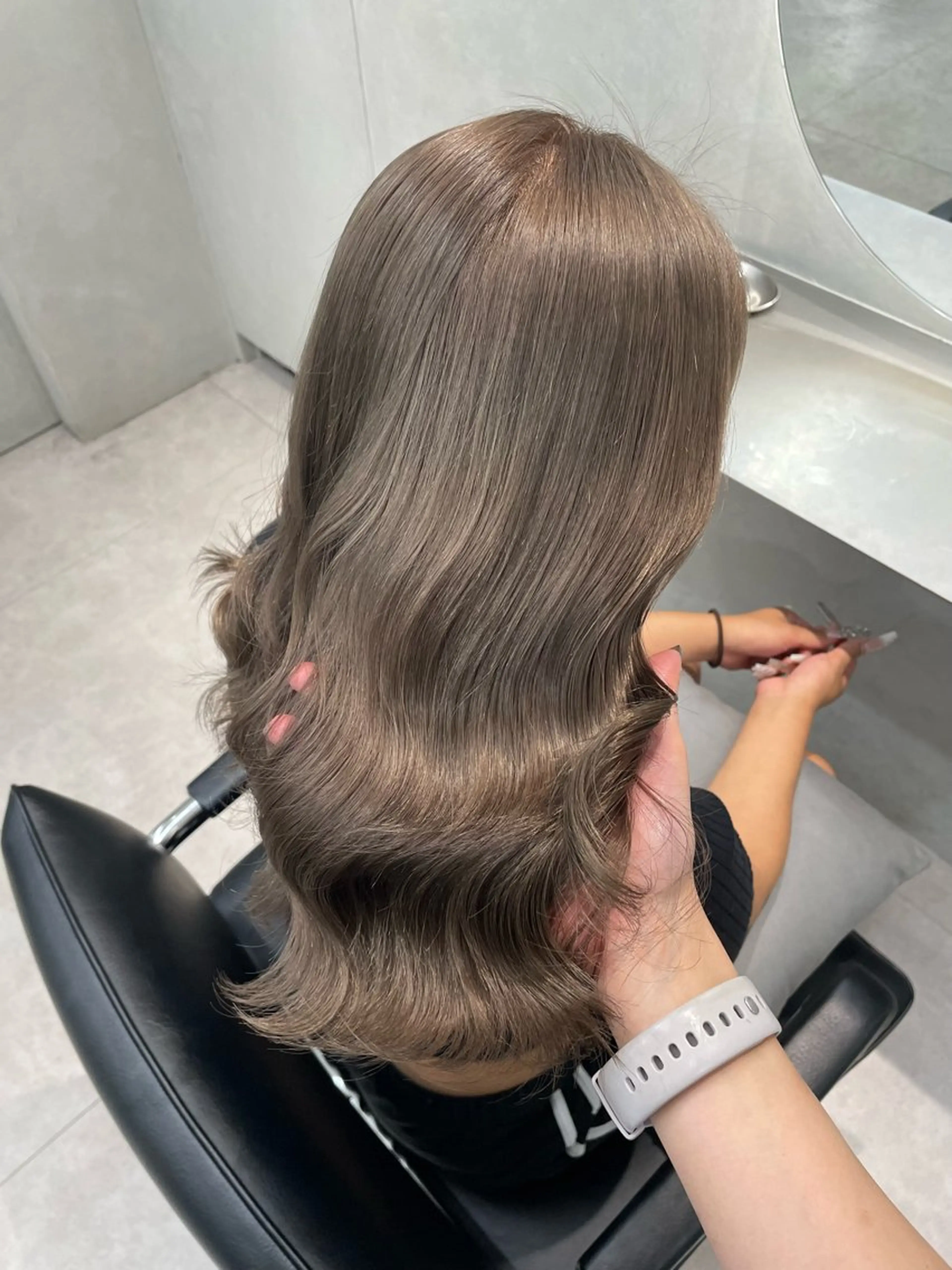 セミロング 卒業式ヘアセット🎀 ヘアアレンジのヘアスタイル