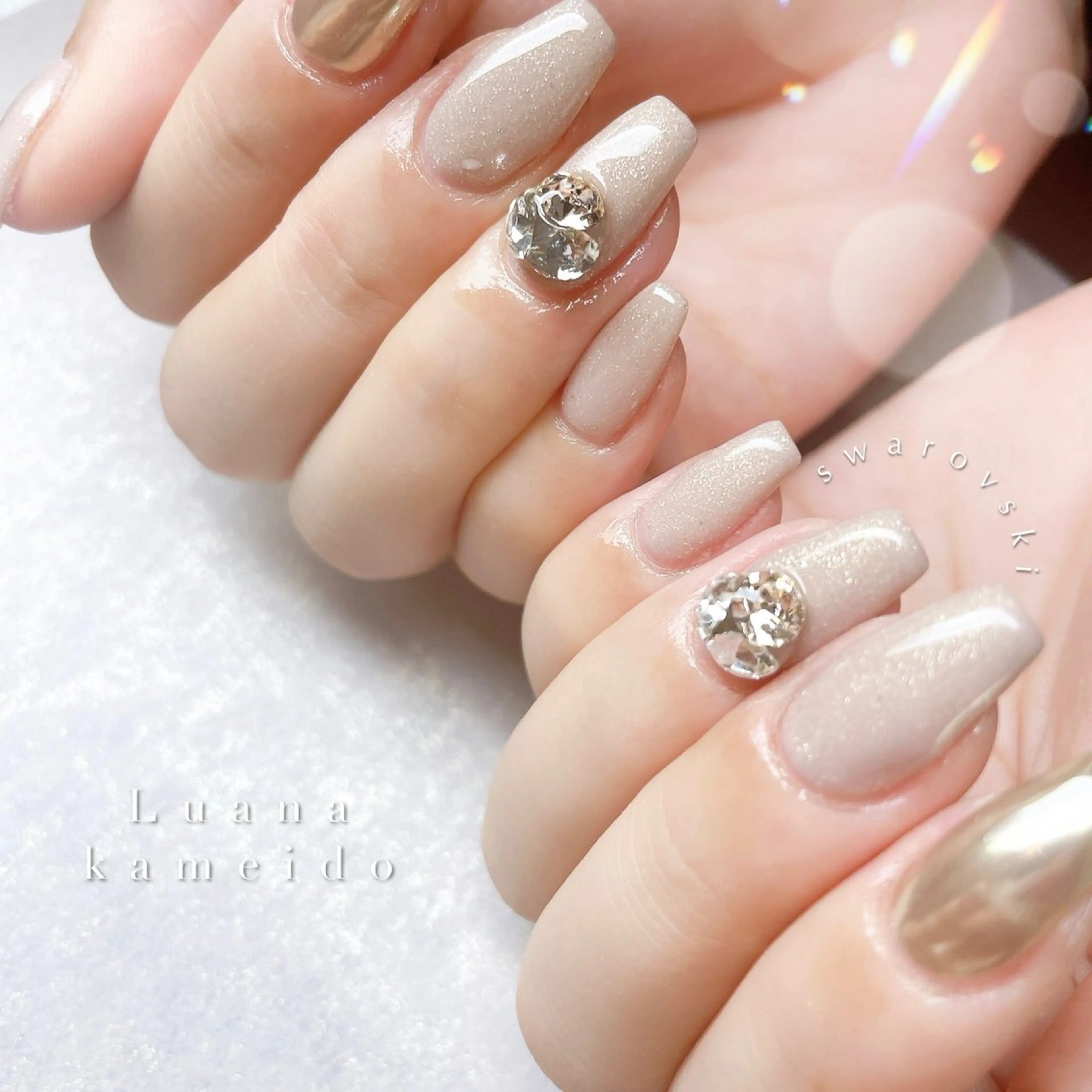 ネイル Luana nail&eye 亀戸所属・Luana Miyuのネイルデザイン