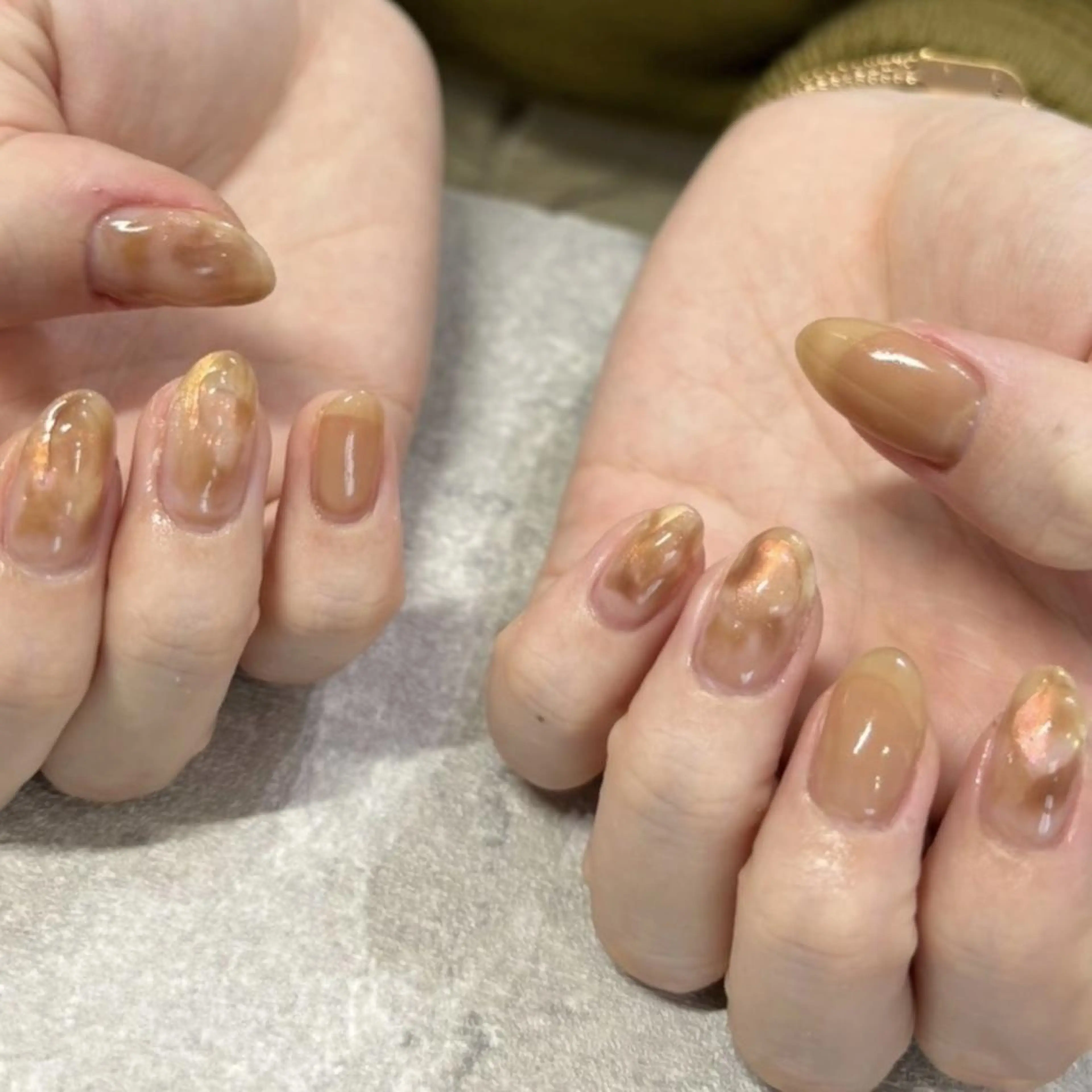 ネイル ニュアンスネイル シンプルネイル May. 昭和町のネイルデザイン