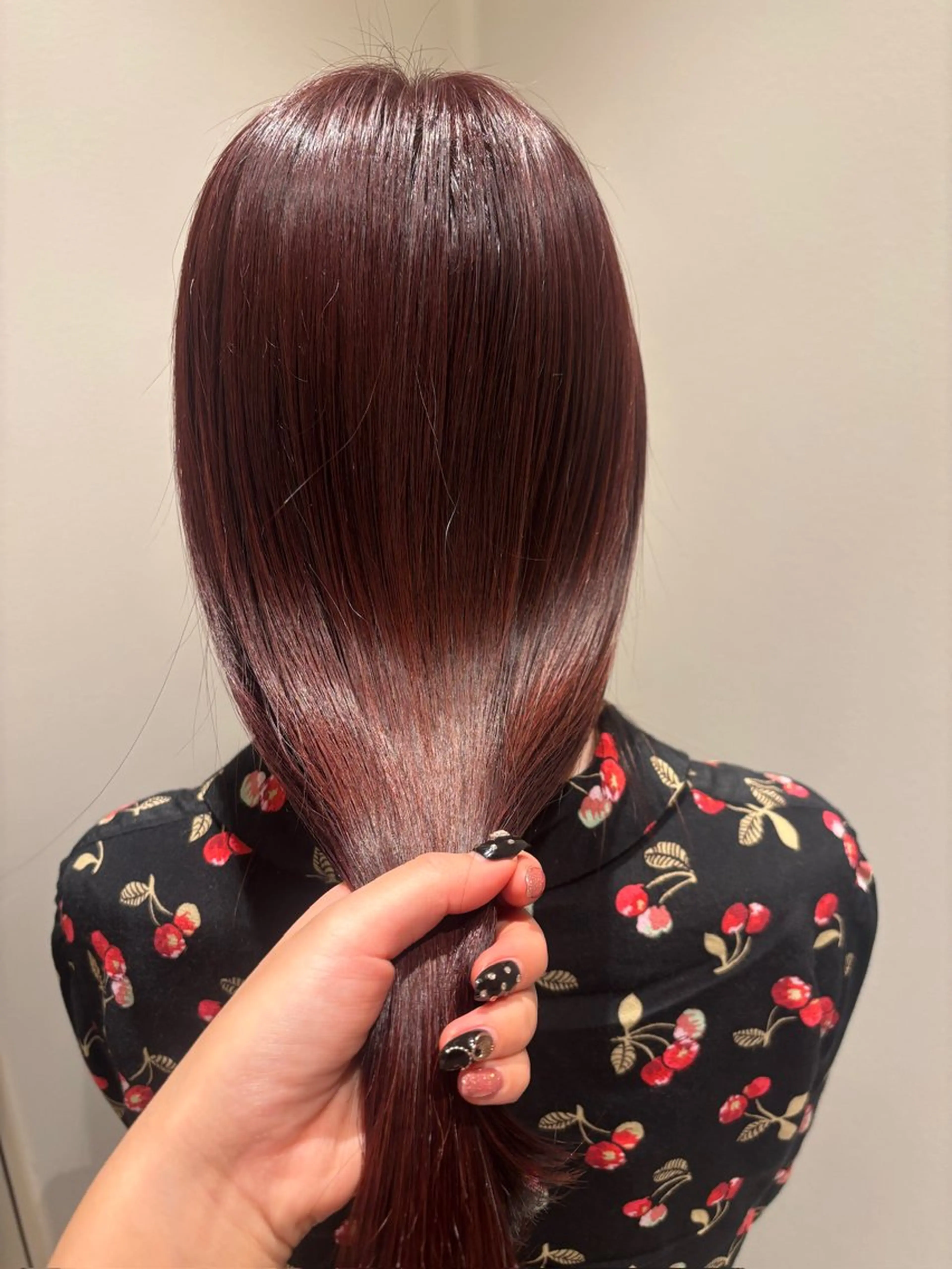 ロング カラー カット ヘアカラー トリートメント 髪質改善カラー ベージュ🤎YUMEのヘアスタイル