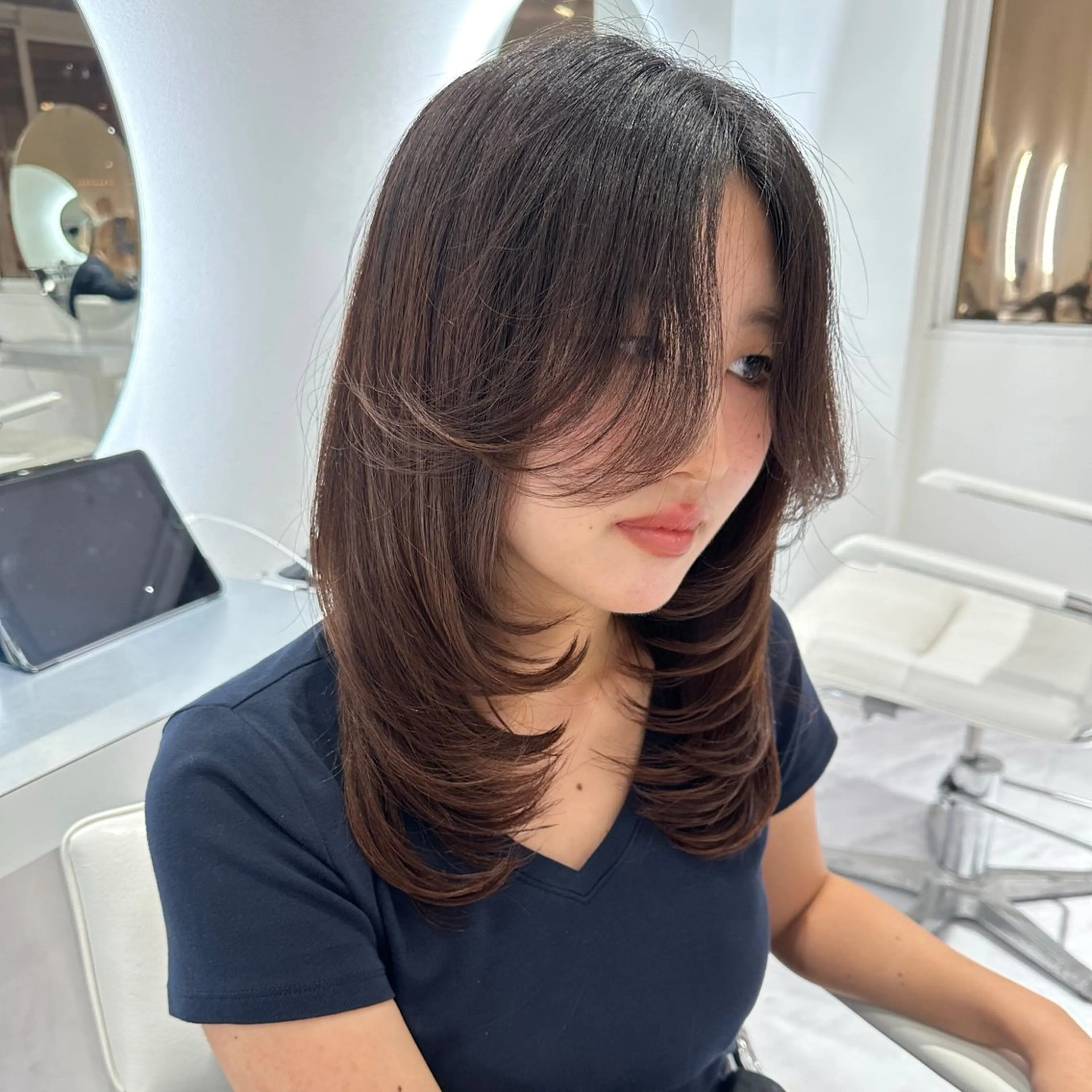 ロング カット 上野/海外hair/ レイヤー/Anriのヘアスタイル