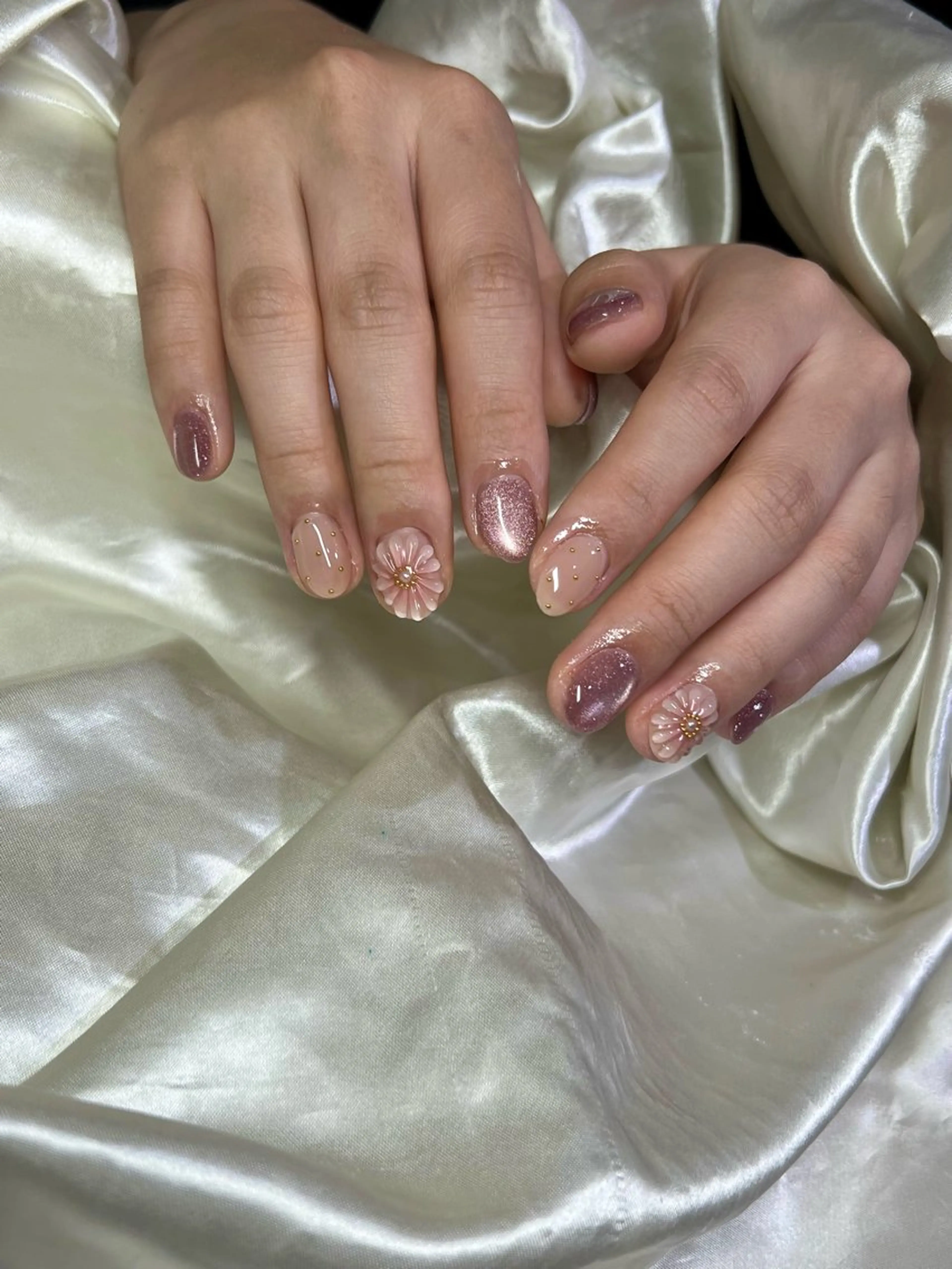 ネイル 持ち込み ニュアンスネイル ハンドネイル ハンドケア Charme. NOBUKOのネイルデザイン