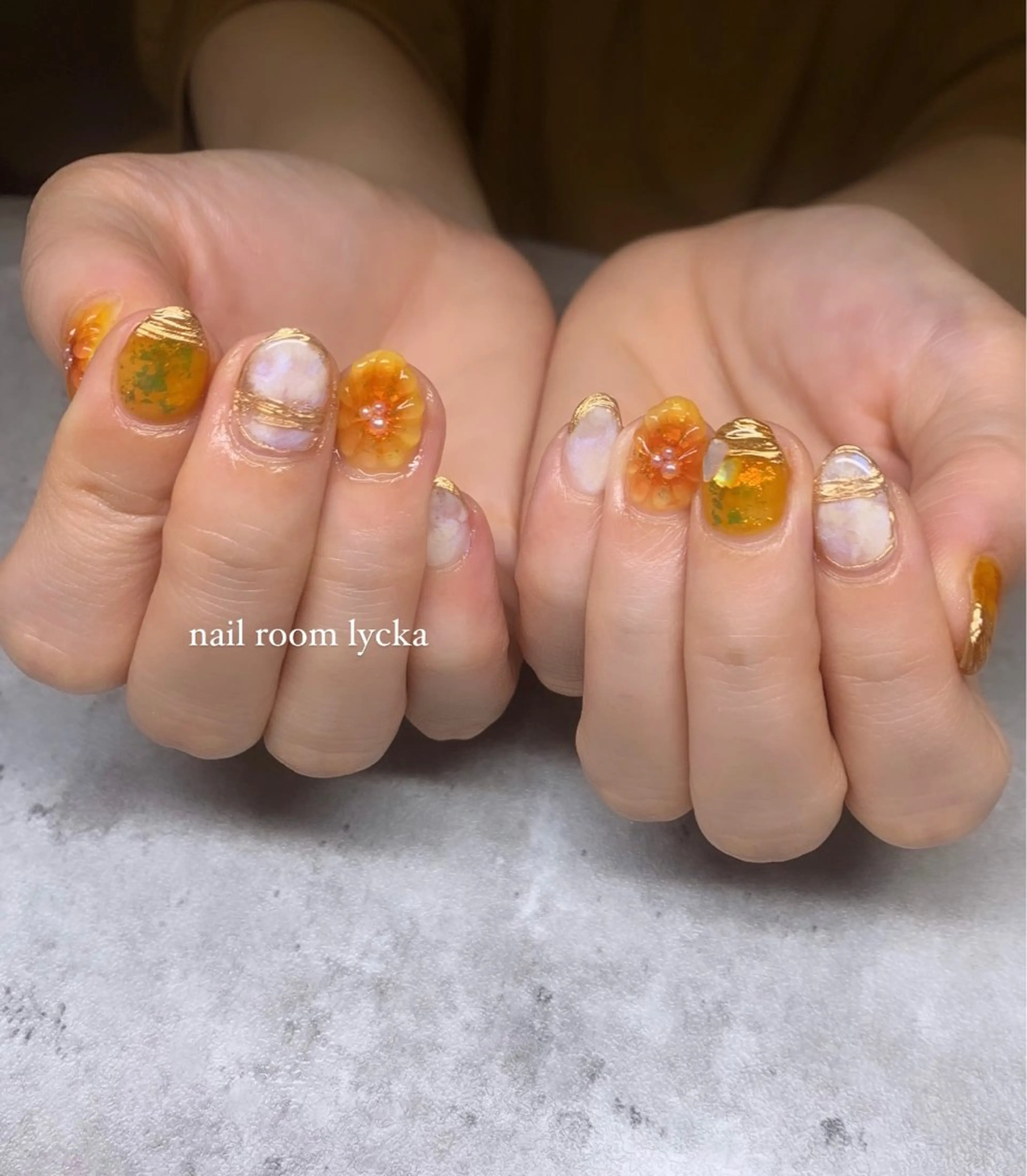 ネイル ﾈｲﾙﾙｰﾑﾘｯｶ 𝐦𝐚𝐲𝐮のネイルデザイン