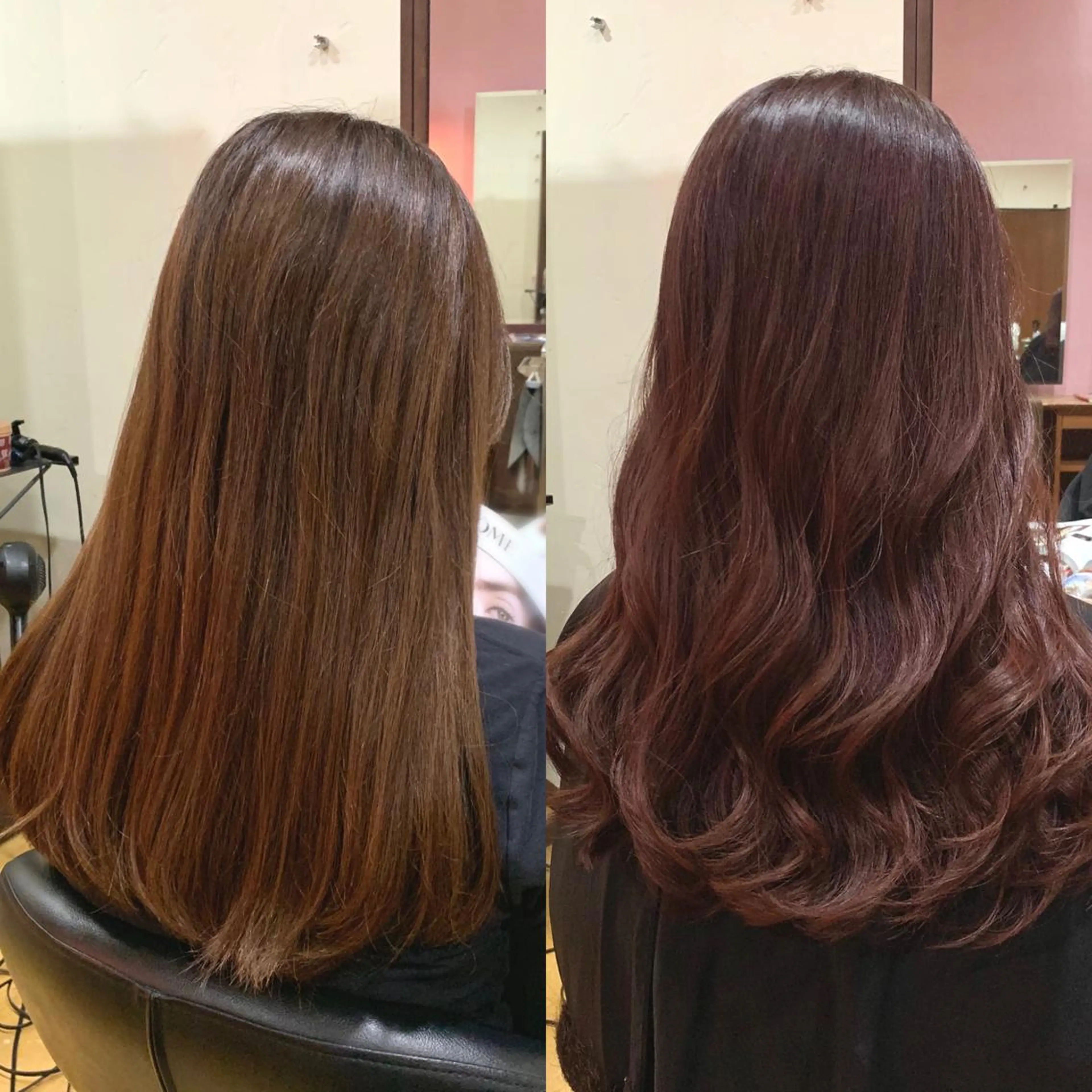 ロング カラー カット ヘアカラー トリートメント 韓国レイヤーカット★ 小林大樹のヘアスタイル