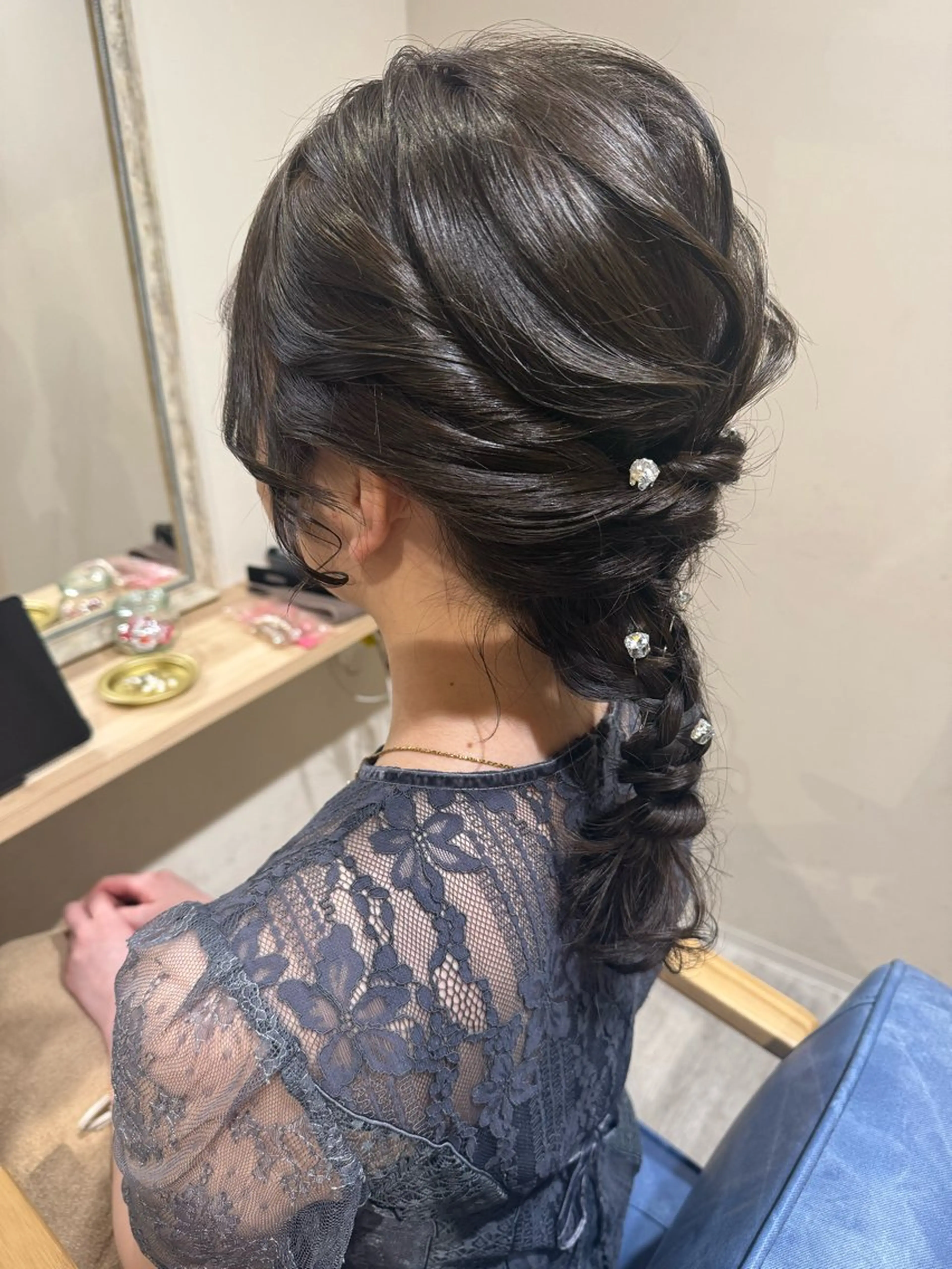 セミロング ヘアセット Connect Rumiのヘアスタイル