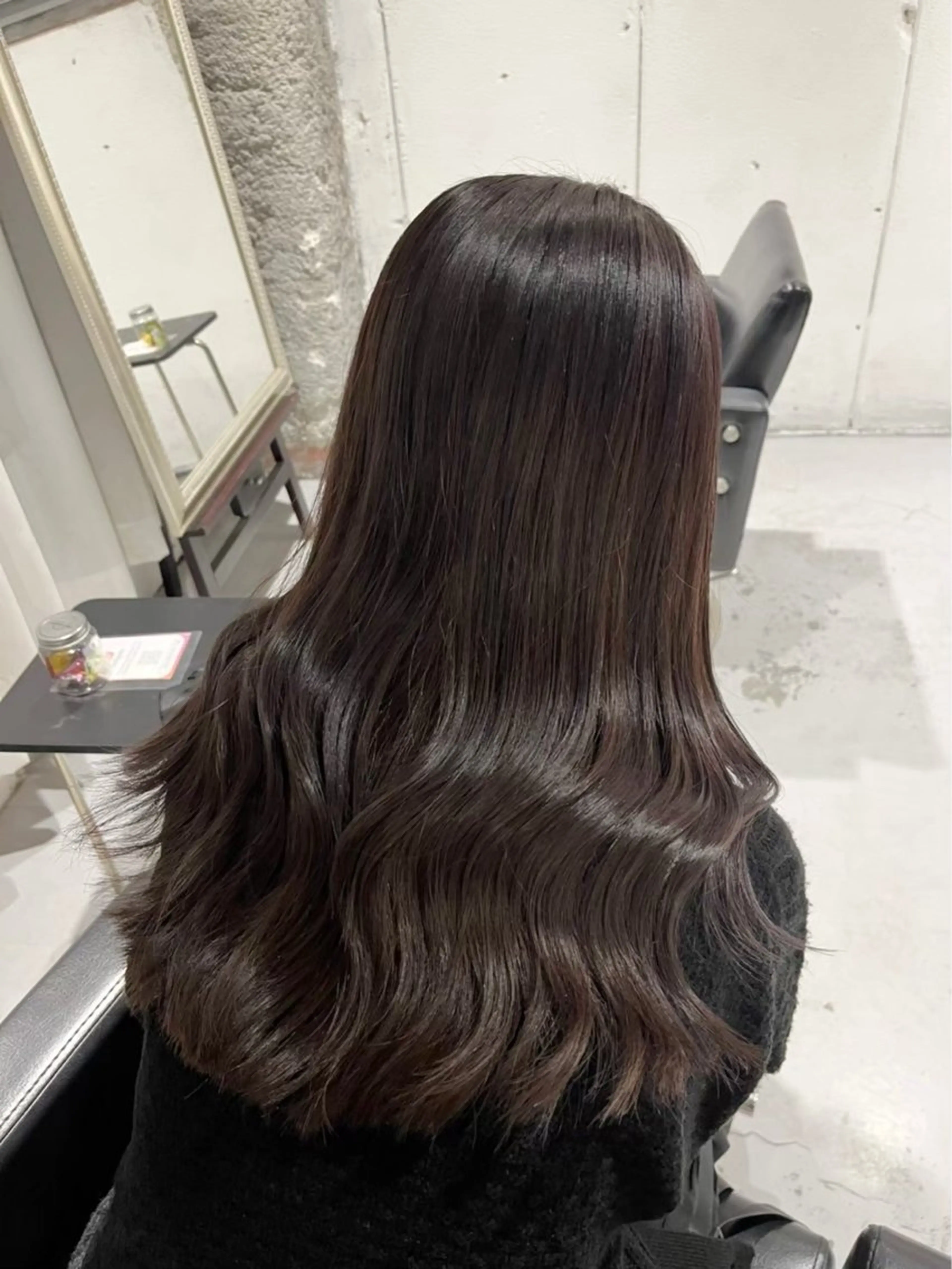 ロング カラー グレージュ シルバー シルバーグレージュ inc新小岩 🌱MANAMIのヘアスタイル