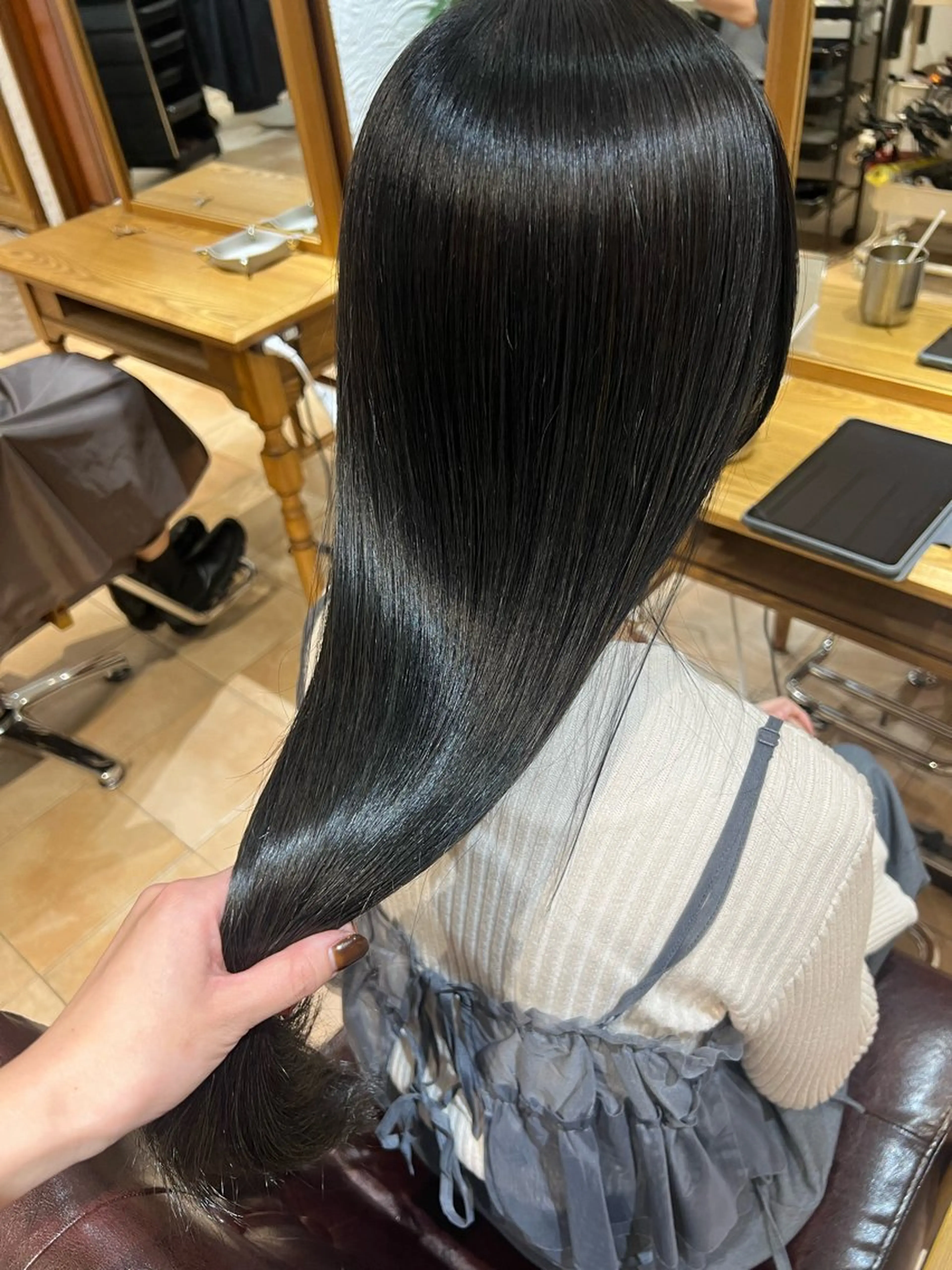 ロング カラー 🥀韓国ヘア🥀 宮津真菜のヘアスタイル