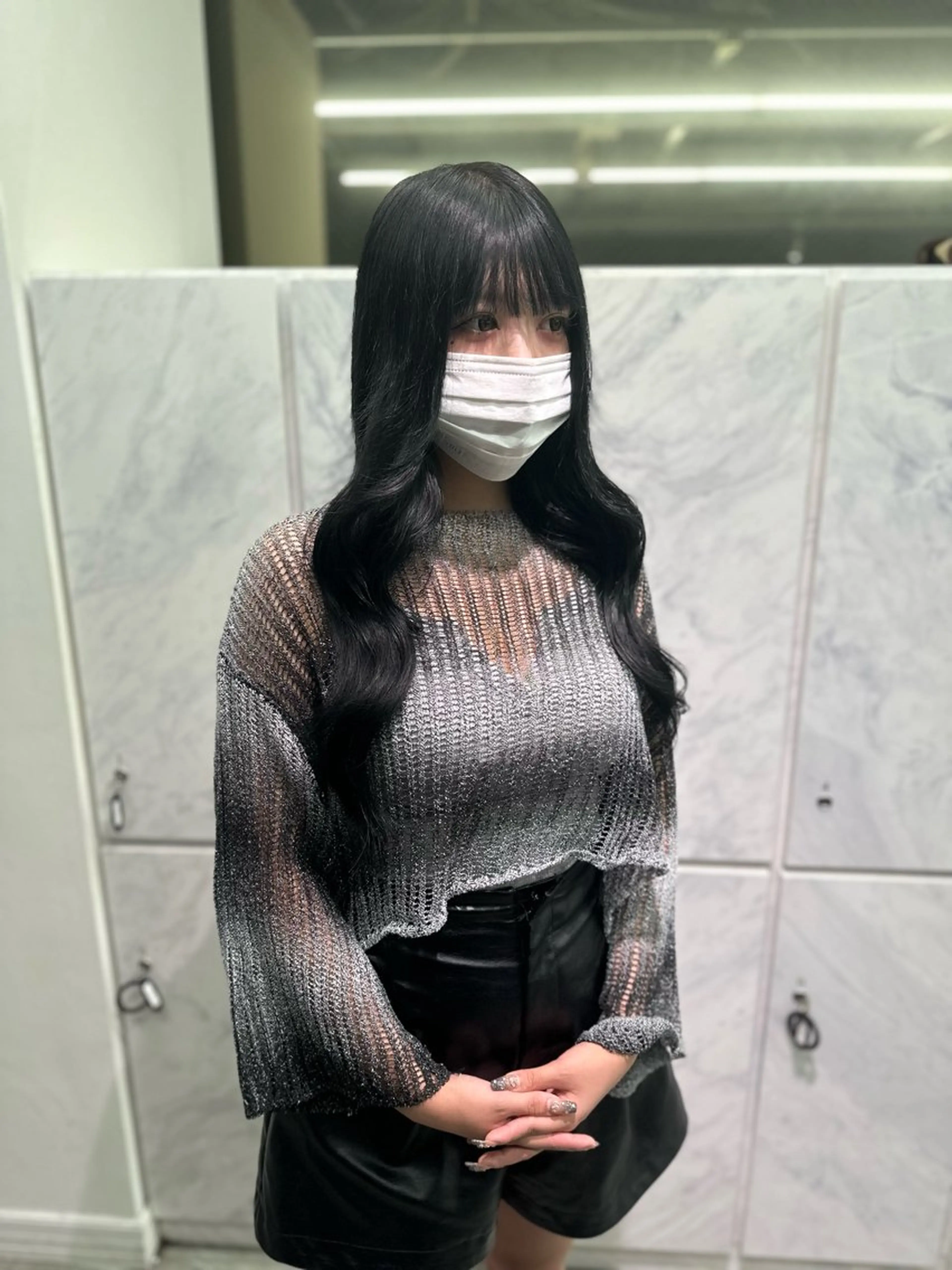 ロング エクステ 👑ハイトーン👑プ ルエクステ👑だいとのヘアスタイル