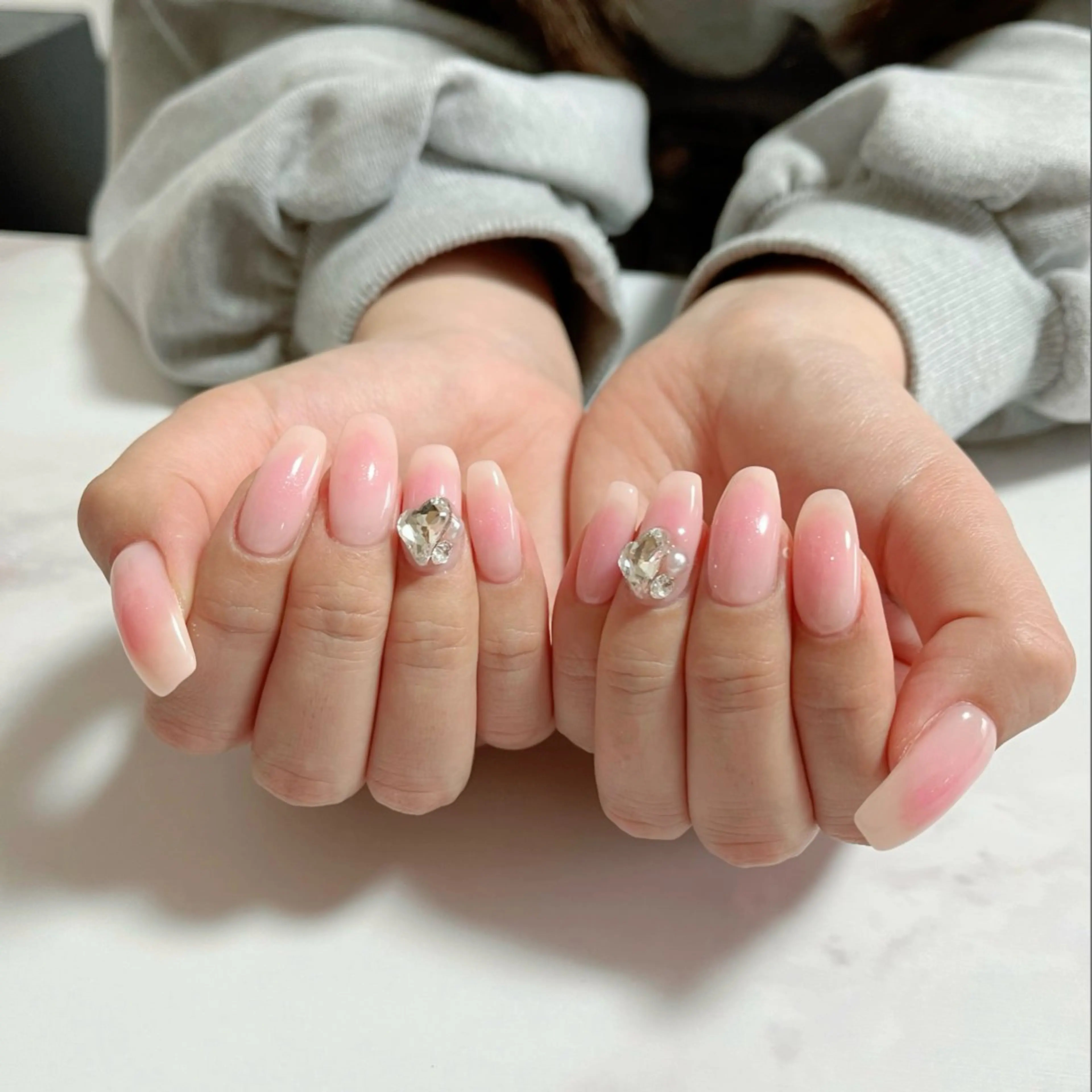 ネイル シンプルネイル ハンドネイル nailland♡ Airiのネイルデザイン