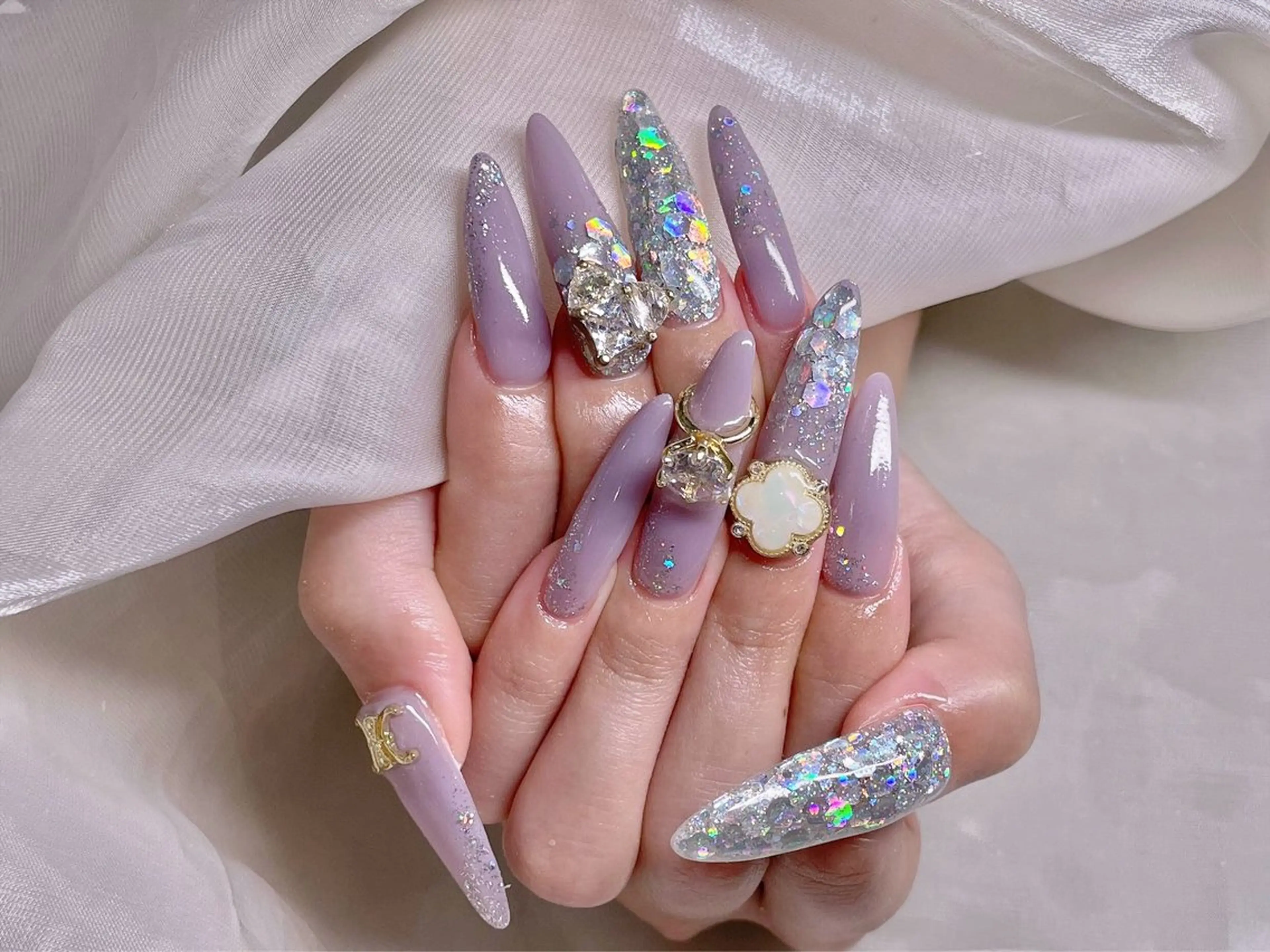 ネイル 長さだし専門店 M2 rikaのネイルデザイン