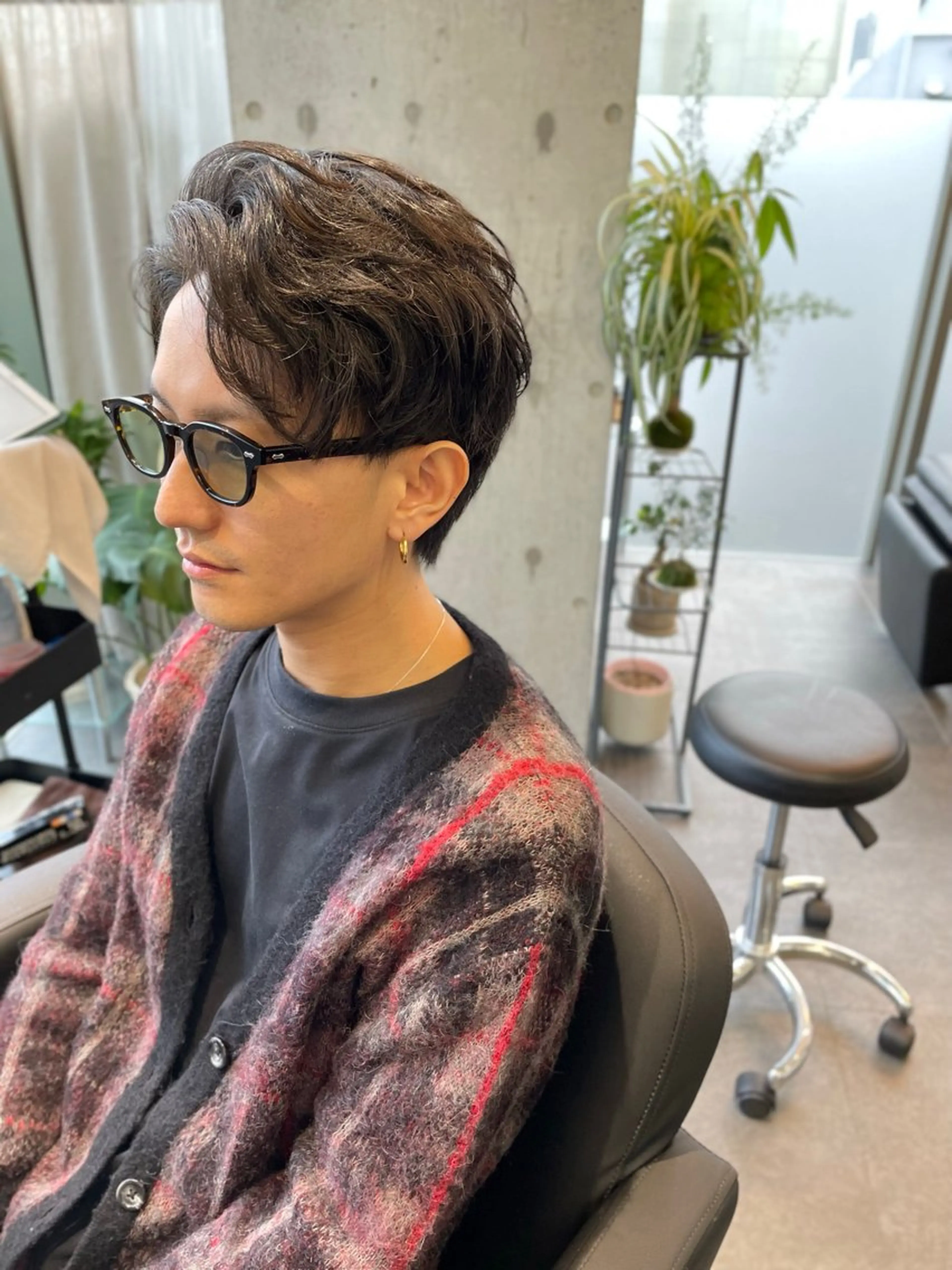 メンズ YinYang所属・川﨑 章弘のヘアスタイル